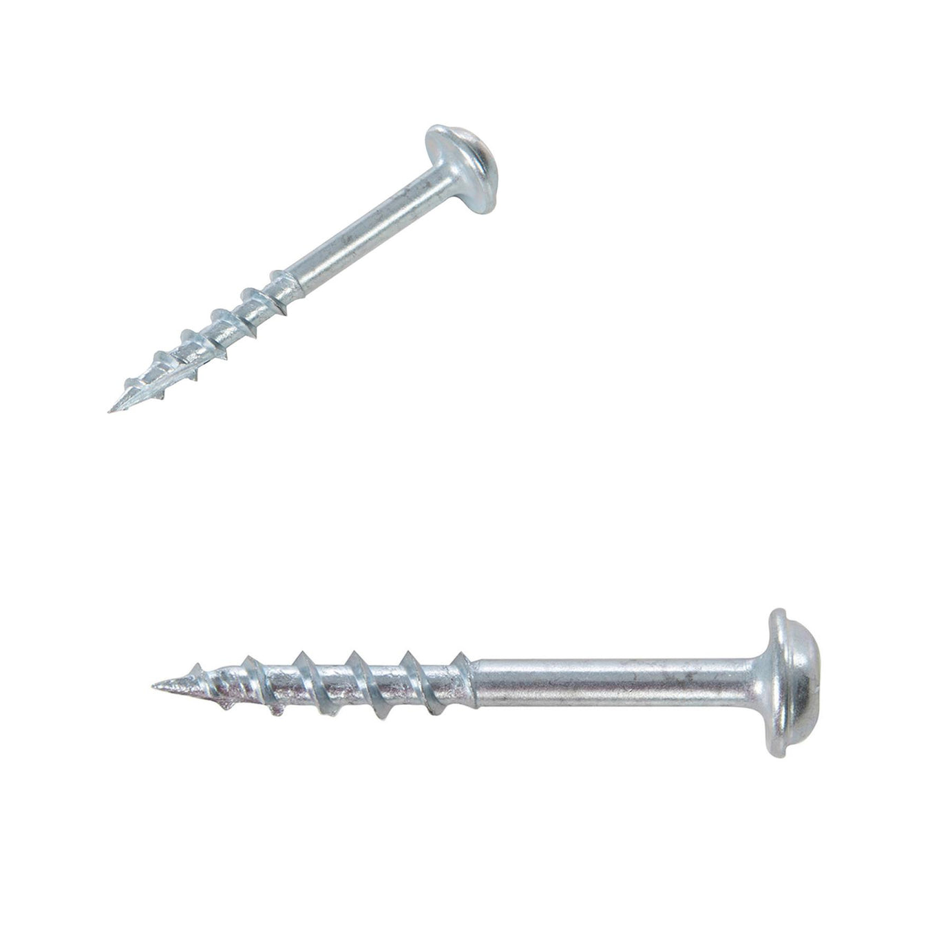 Zinc Pocket-Hole Screws Washer Head Coarse Thread Rust Resistant- 8x1-1/2" 250pk