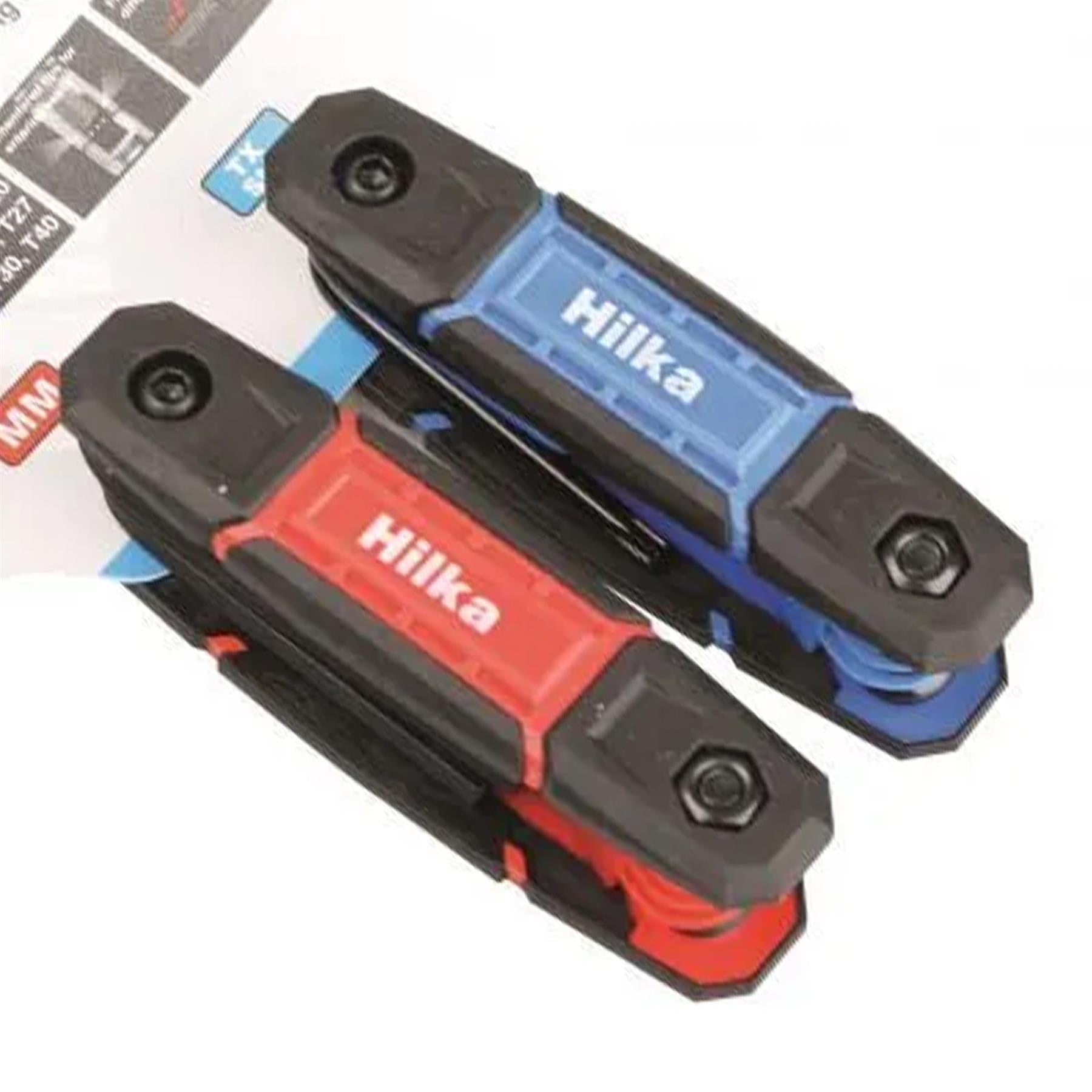 Twin Pack Chrome Vanadium Steel Soft Grip Handle Hex & TX Star Key Set