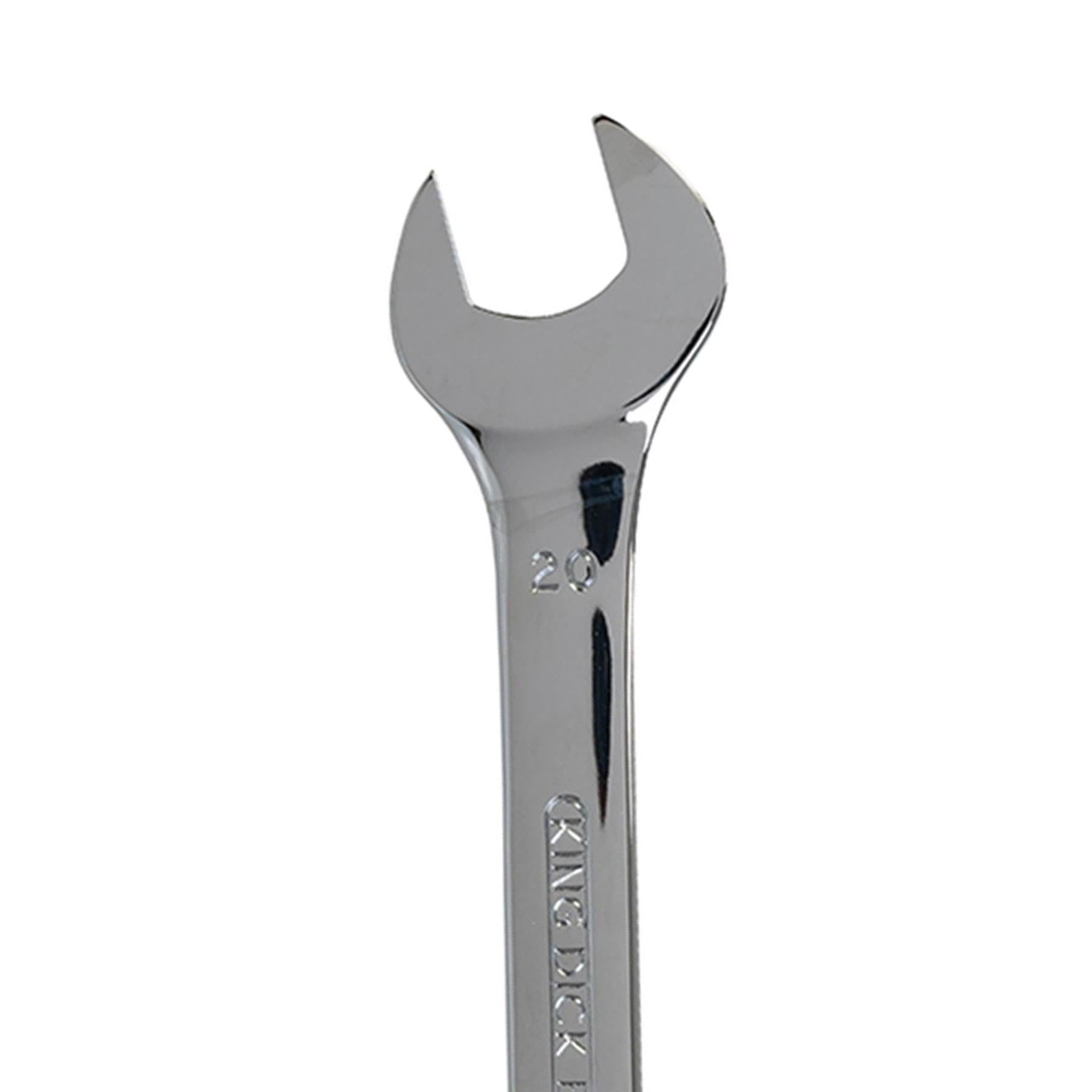 King Dick Open Ended Spanner Metric 20mm x 22mm Double End Chromed Vanadium Steel