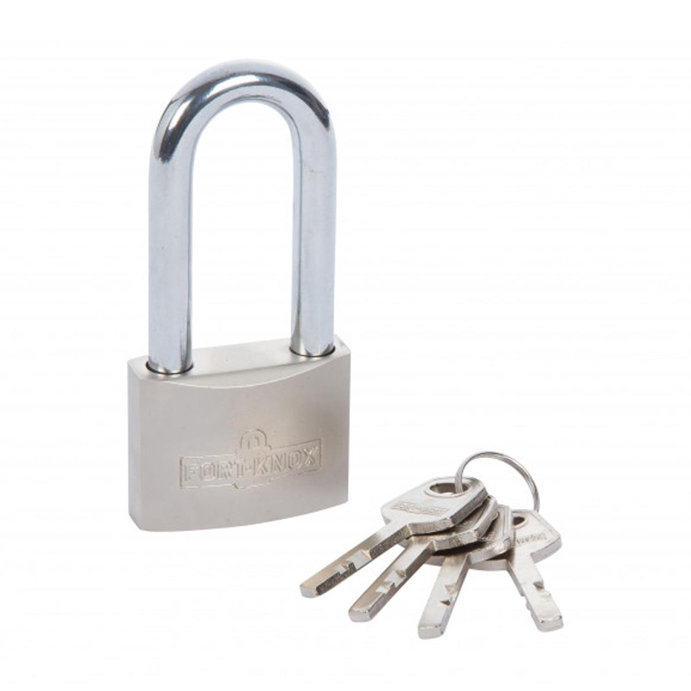 BlueSpot Extra Long Shackle Padlock 50mm Hardened Steel & Solid Brass Cylinder