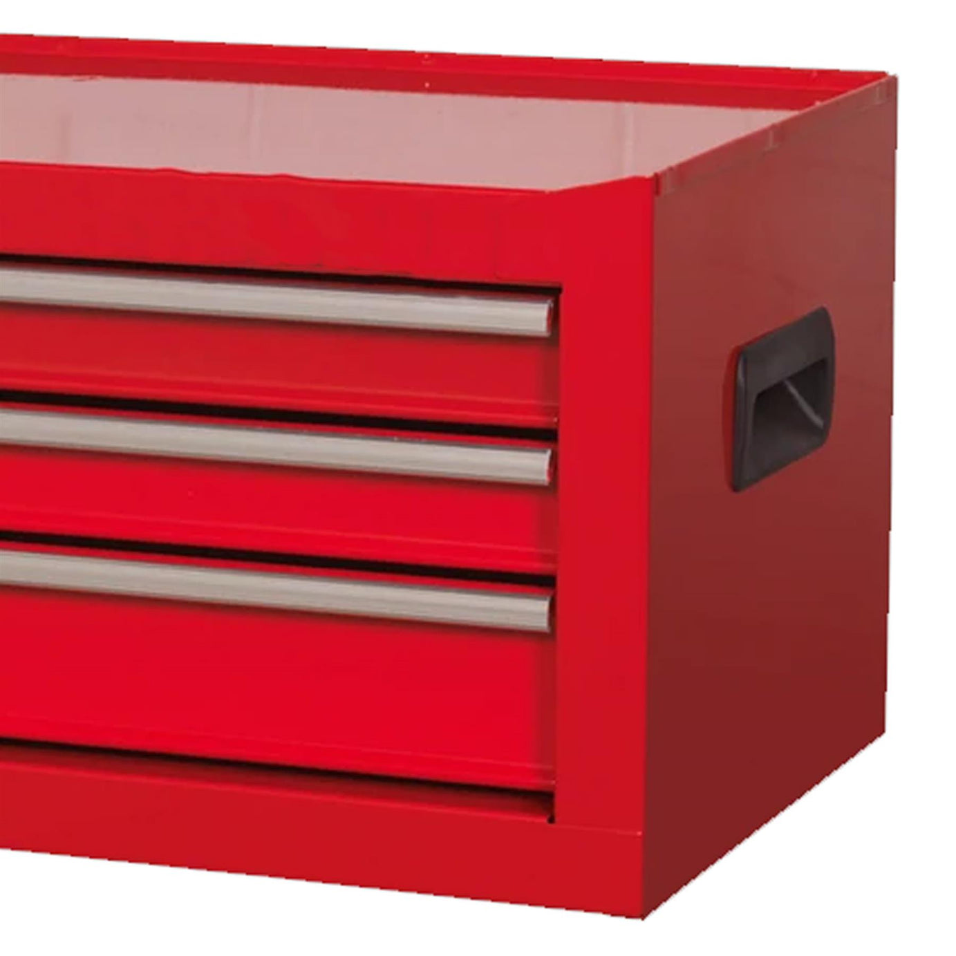 Sealey Mid-Box 3 Drawer with Ball-Bearing Slides - Red