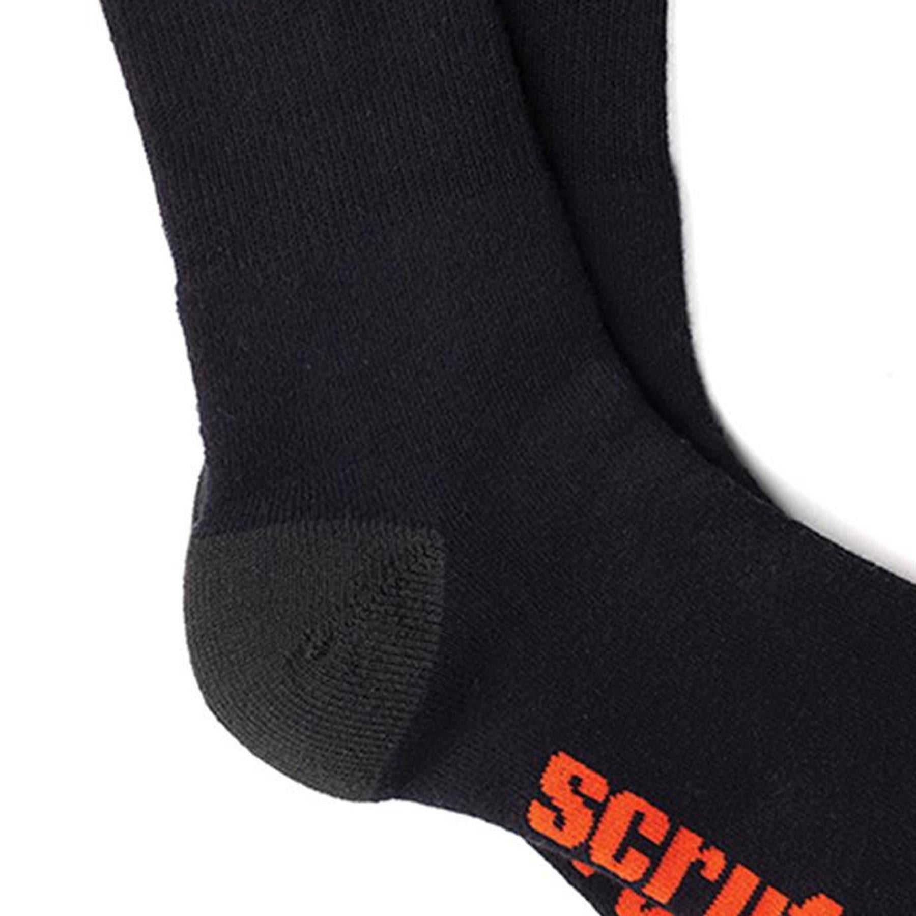Worker Socks PACK OF 3 - Reinforced Work Boot Socks - Size 10-13