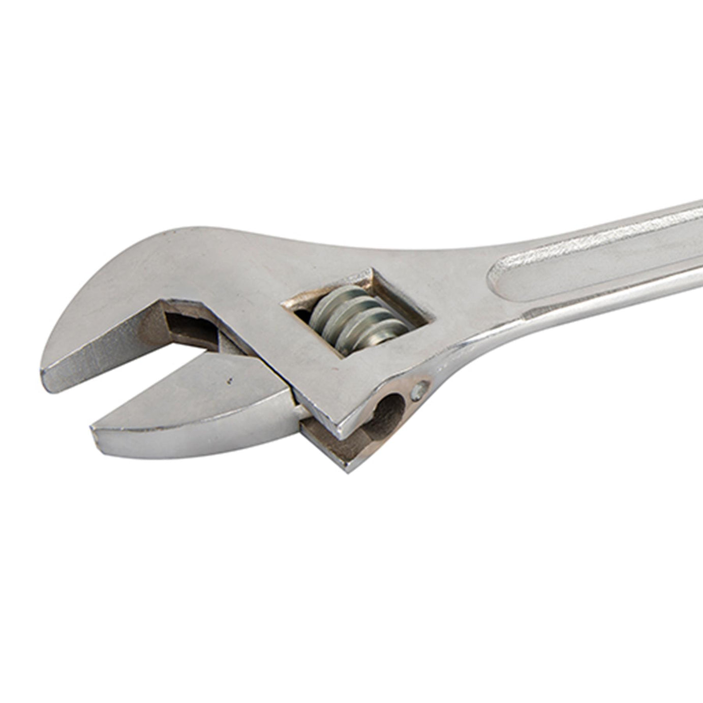 Adjustable Wrench 600mm Length - Jaw 57mm Drop-Forged Chrome Plated New