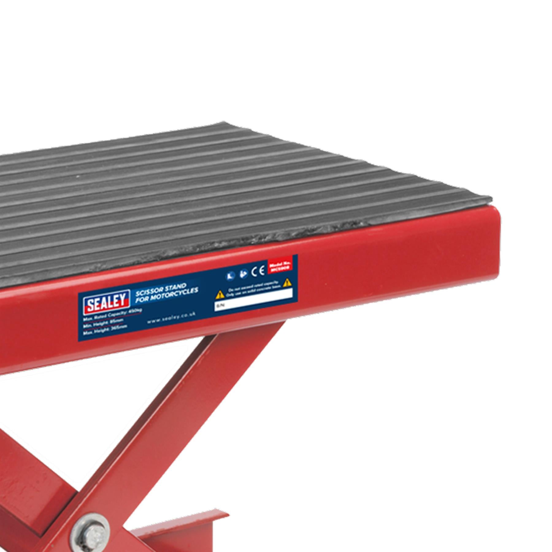 Sealey Scissor Stand for Motorcycles 450kg
