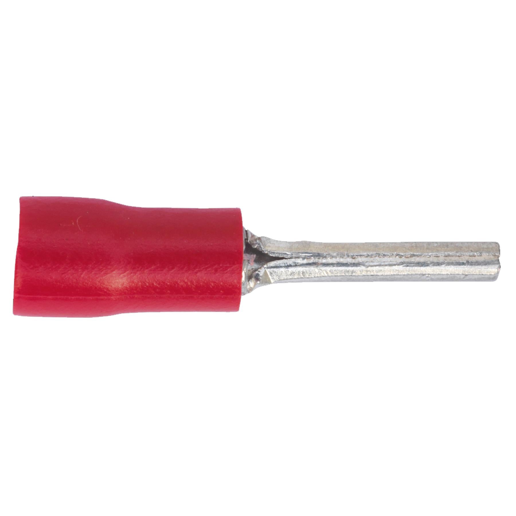 Sealey Easy-Entry Pin Terminal 12 x \1.9mm Red Pack of 100