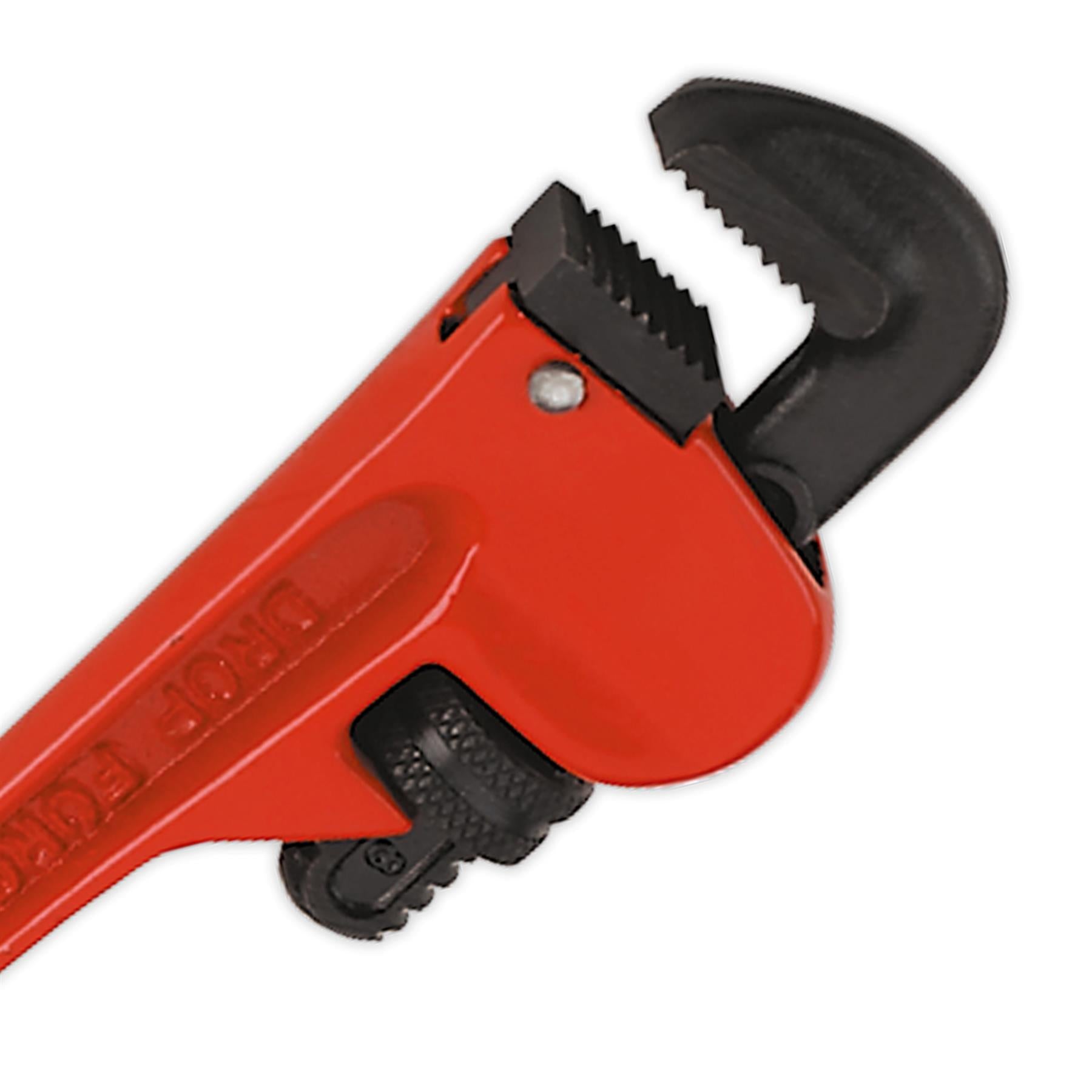 Sealey Pipe Wrench European Pattern 200mm Cast Steel