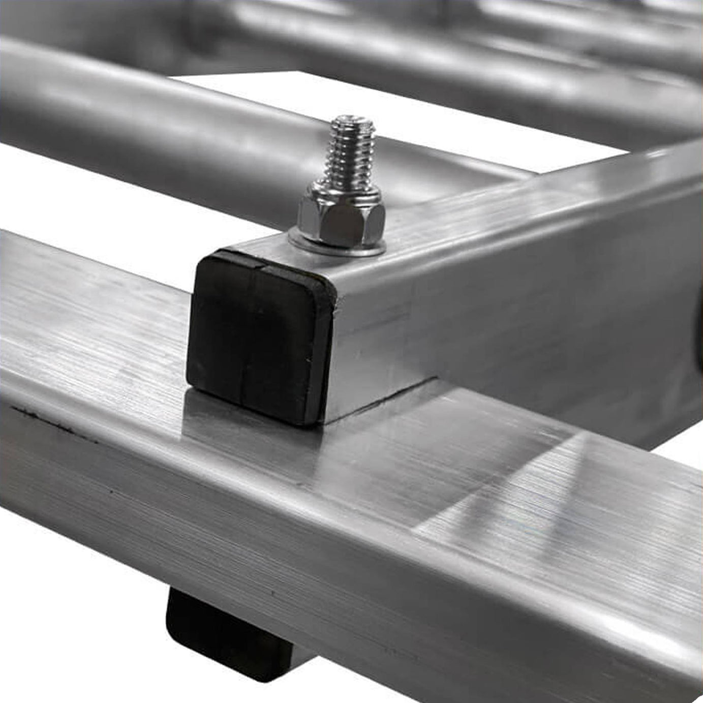 Dapetz 11 Rung Aluminium Extension Ladder 3m, Single Section, Made In Uk