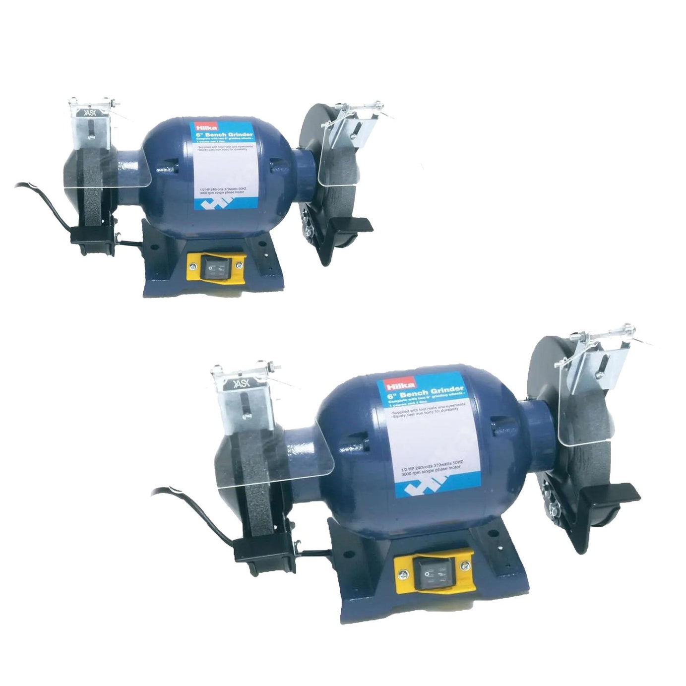 High-Performance 6" Bench Grinder