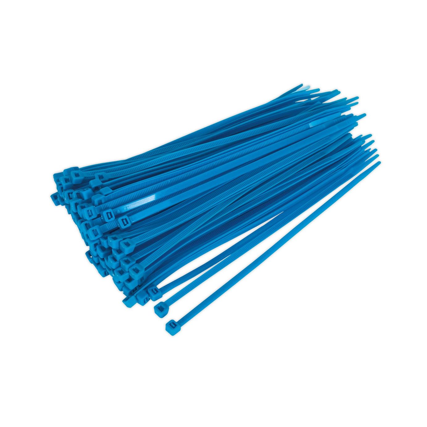 Sealey Cable Tie 200 x 4.8mm Blue Pack of 100