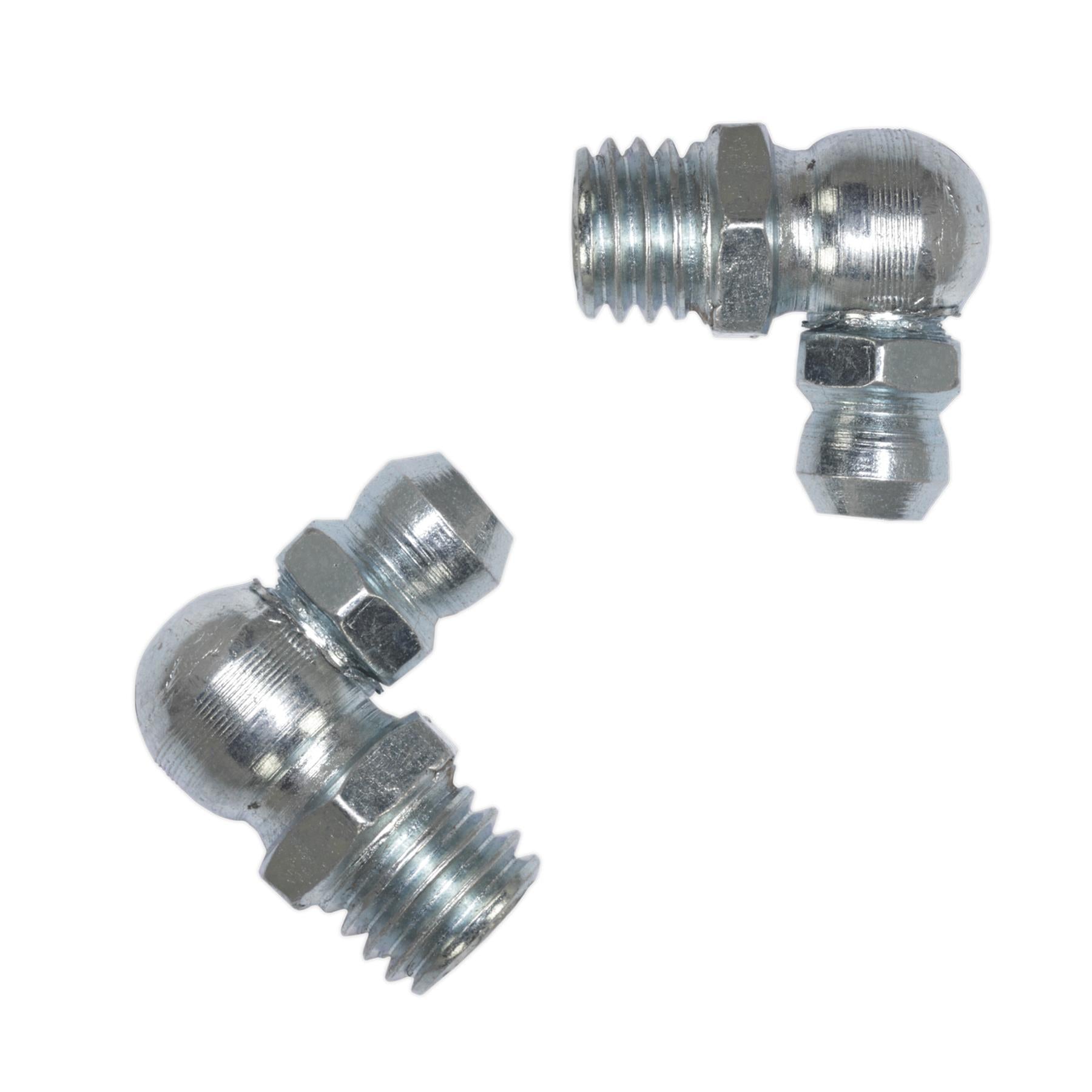 Sealey Grease Nipple 90° 1/4"UNF Pack of 25