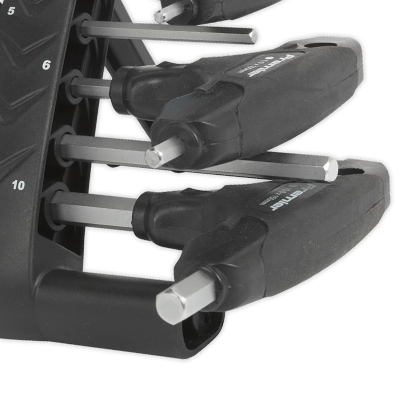 Sealey Hex Key Set 8pc T-Handle Metric