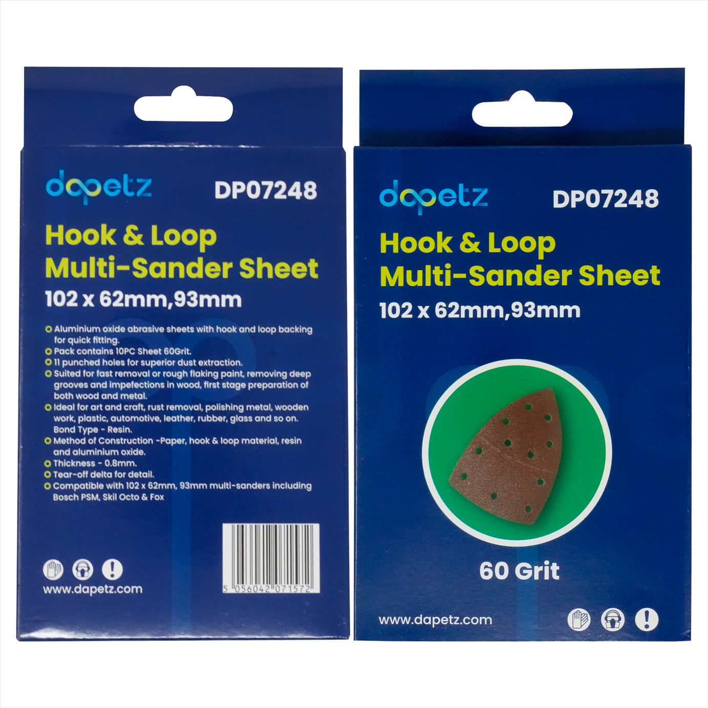 Hook & Loop Multi-Sander Sheets 