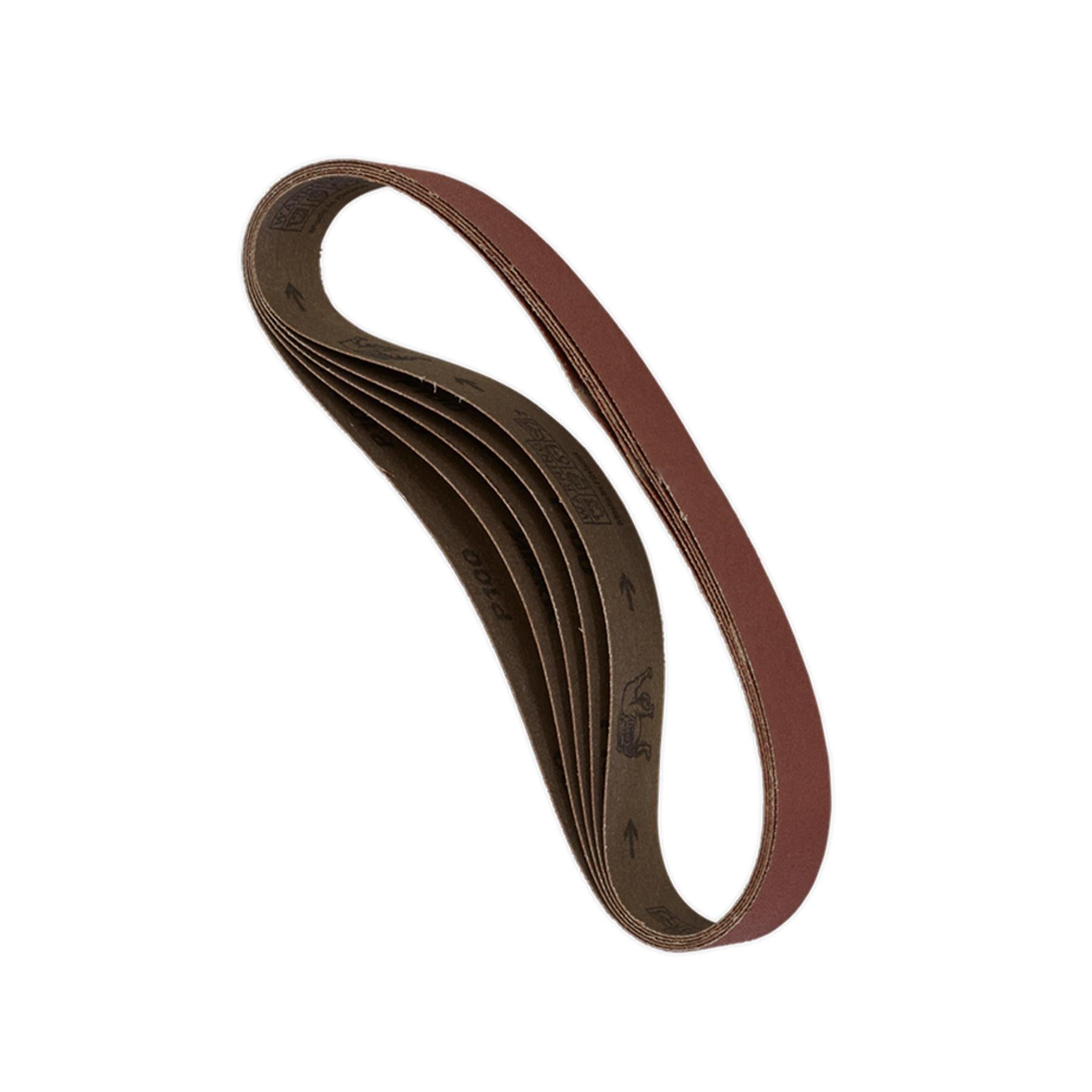 Sealey Sanding Belt 30 x 540mm 100Grit Pack of 5