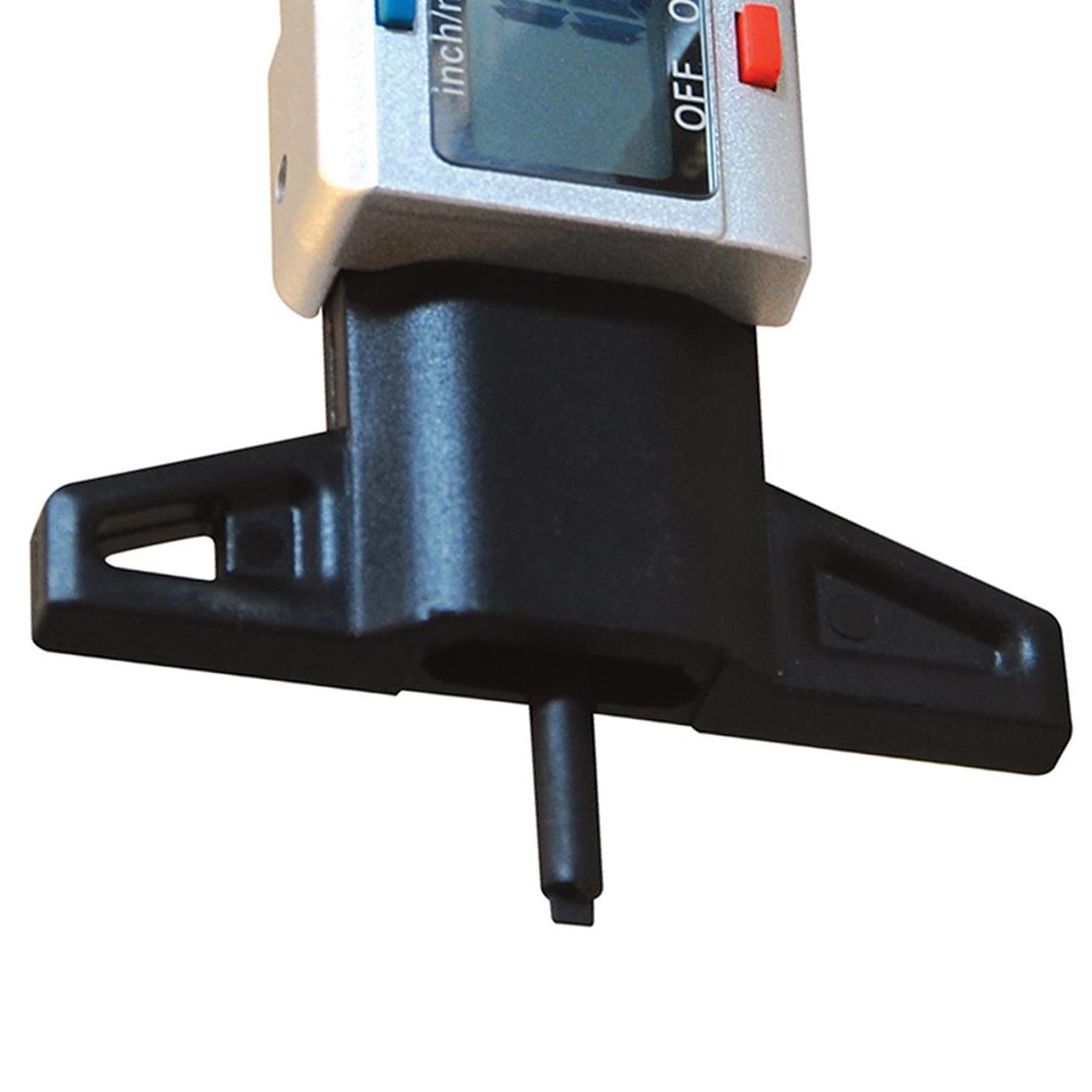 Digital Depth Gauge 0 - 25mm For Tyres, Brake Shoes And Hole Depths Lcd Display