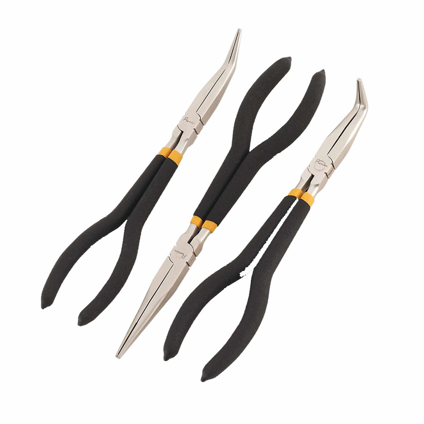 Sealey Needle Nose Pliers Set 3pc 280mm Ni-Fe Finish