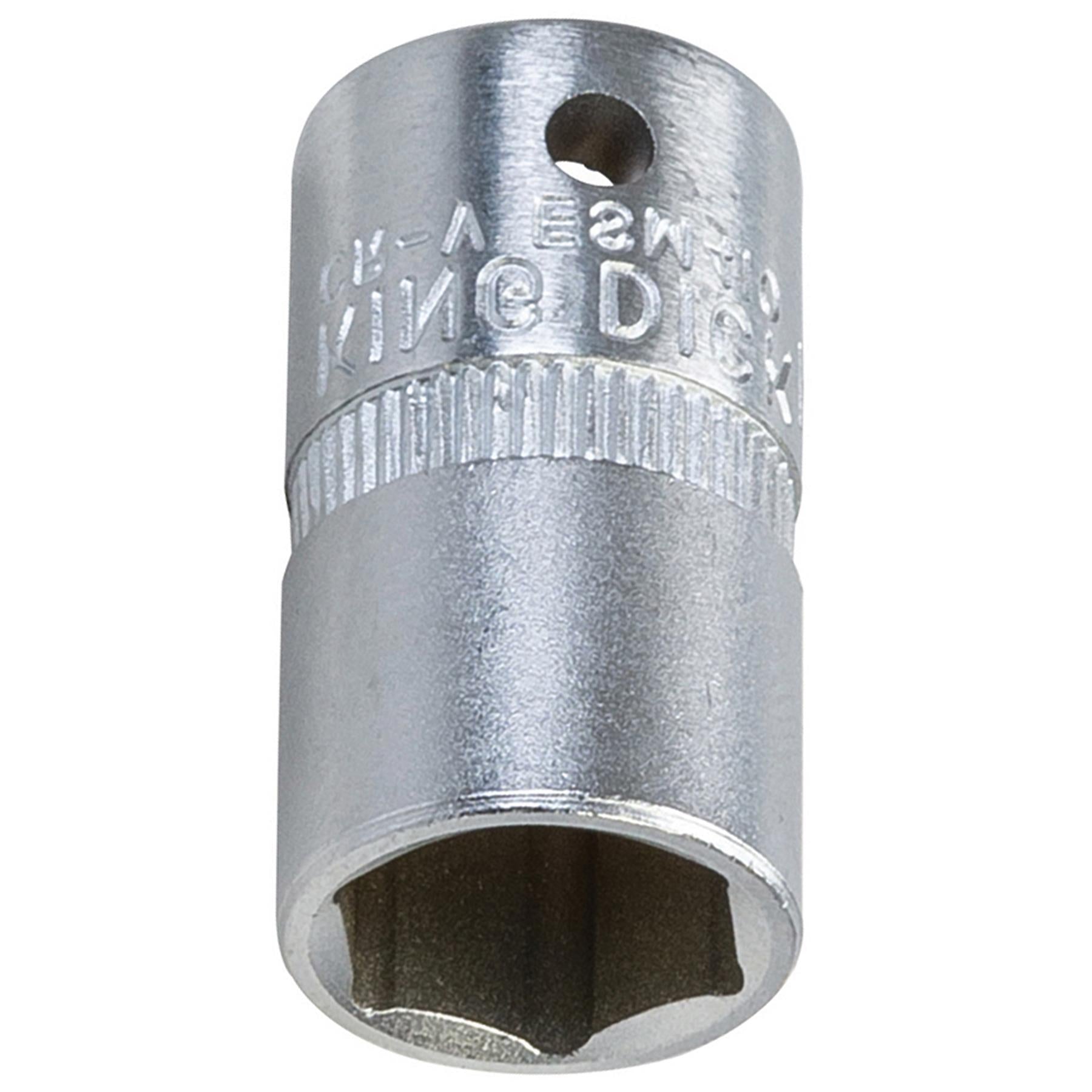 King Dick Socket 1/4" Sd 6pt 10mm