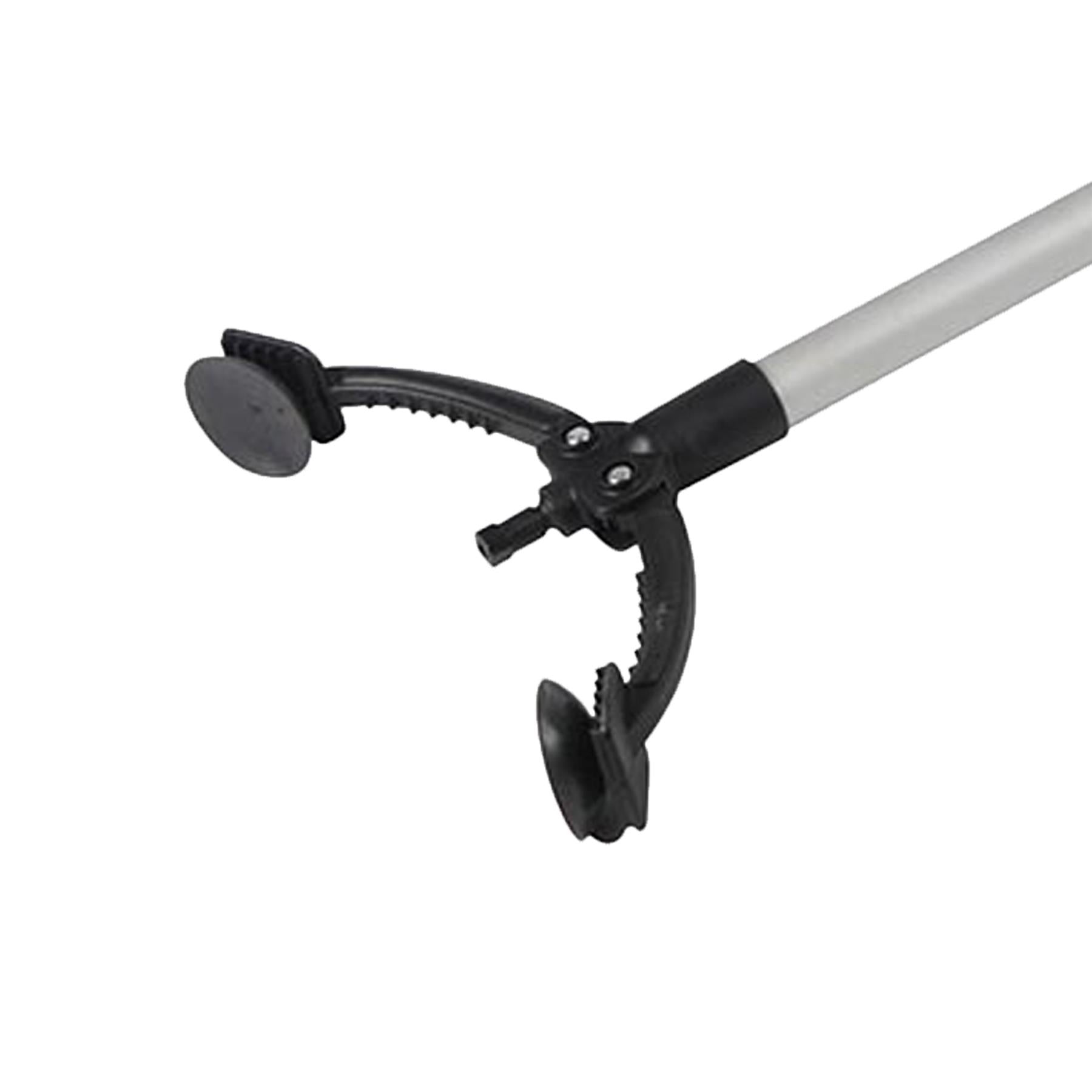 Expert Litter Picker 870mm Rubber-Tipped Gripping Claw Anti-Rust Aluminium