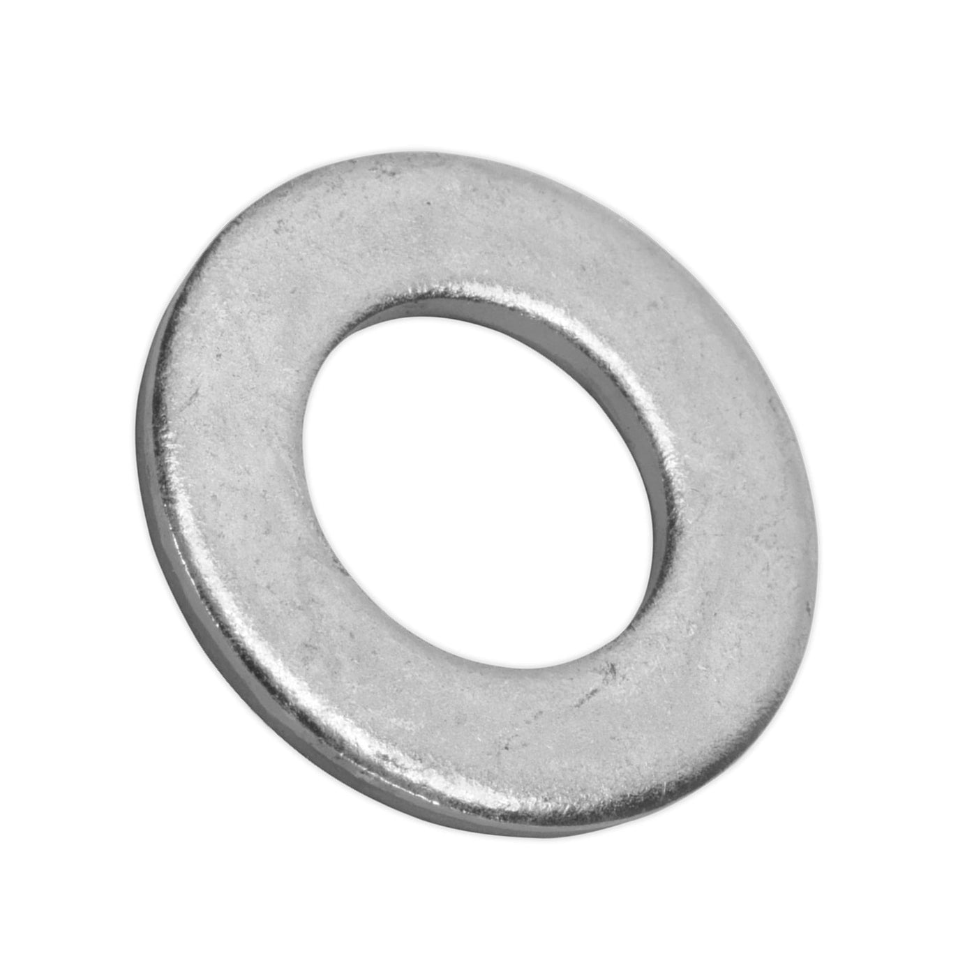 Sealey Flat Washer DIN 125 - M8 x 17mm Form A Zinc Pack of 100