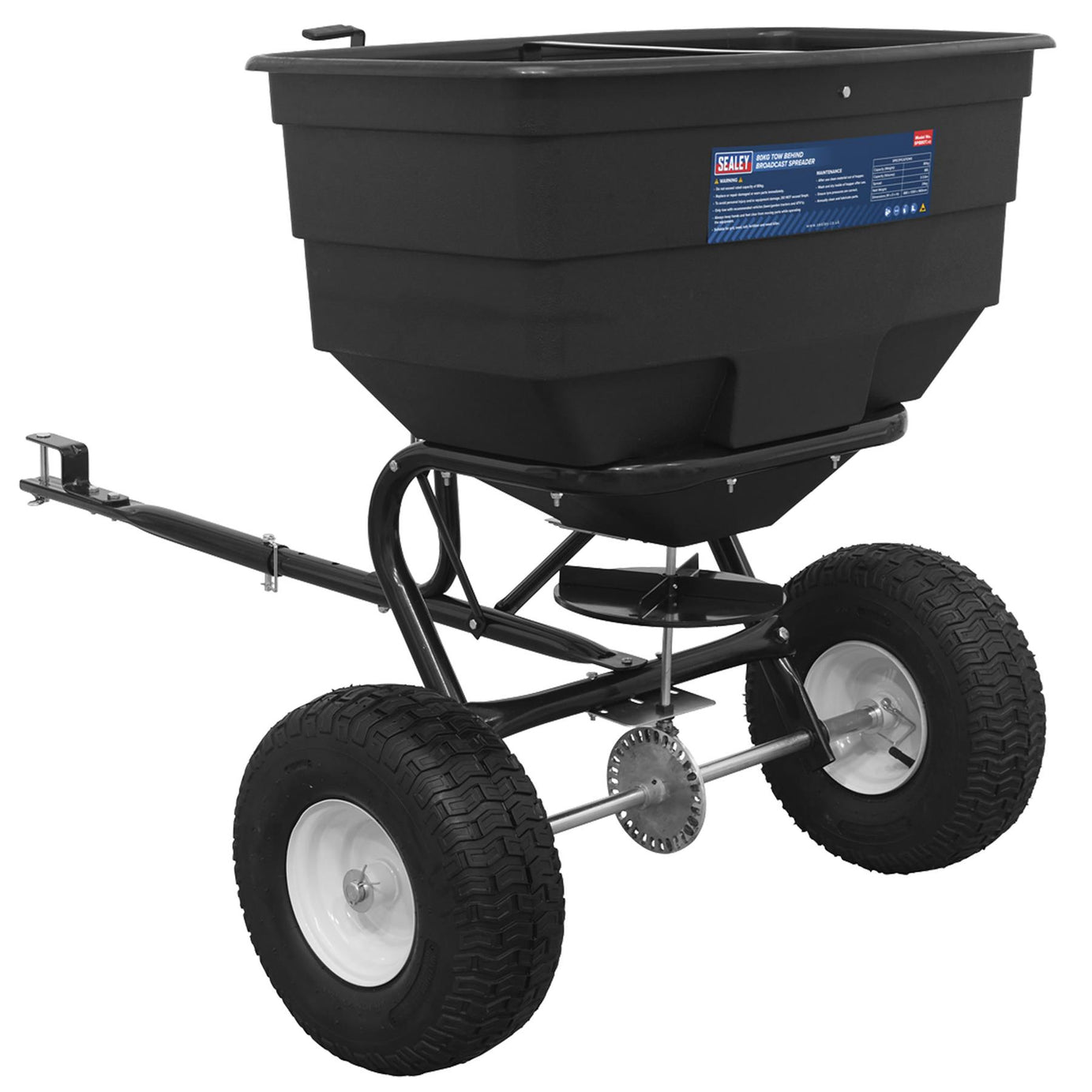 Sealey Broadcast Spreader 80kg Tow Behind