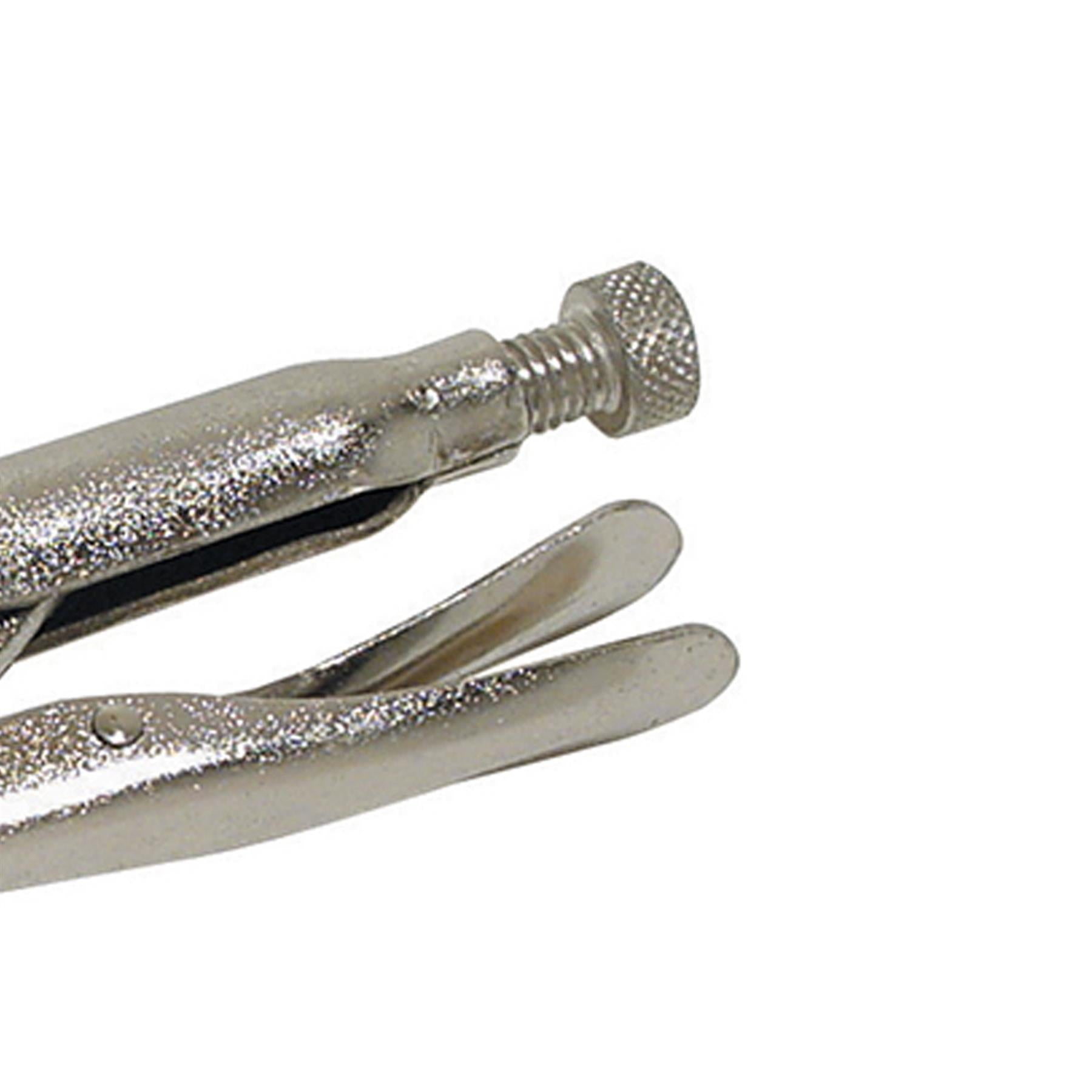 Self Locking Pliers - 220mm Curved Easy Screw Adjustment For Controlled Grip