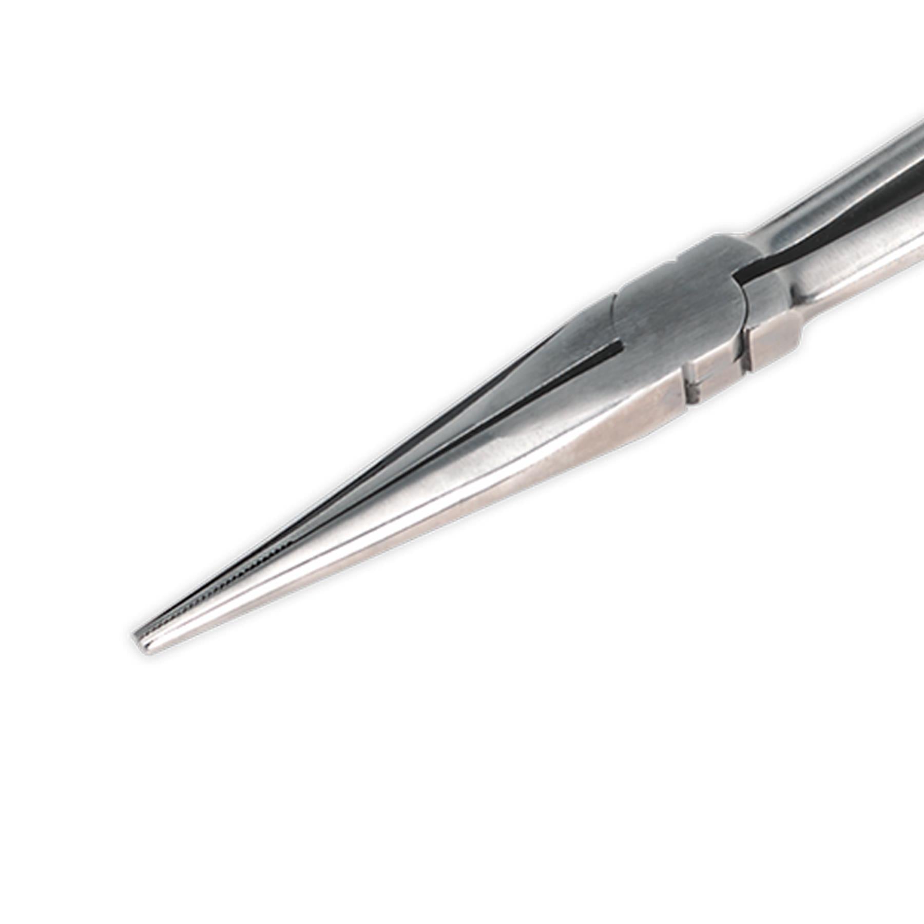 Sealey Needle Nose Pliers 275mm Straight Fully Polished Finish