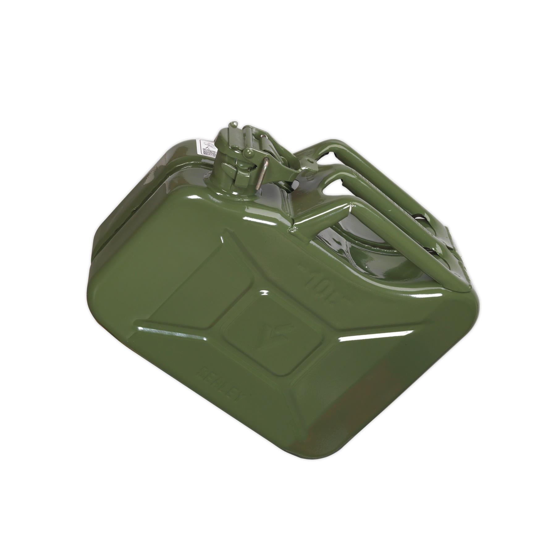 Sealey Jerry Can 10L - Green