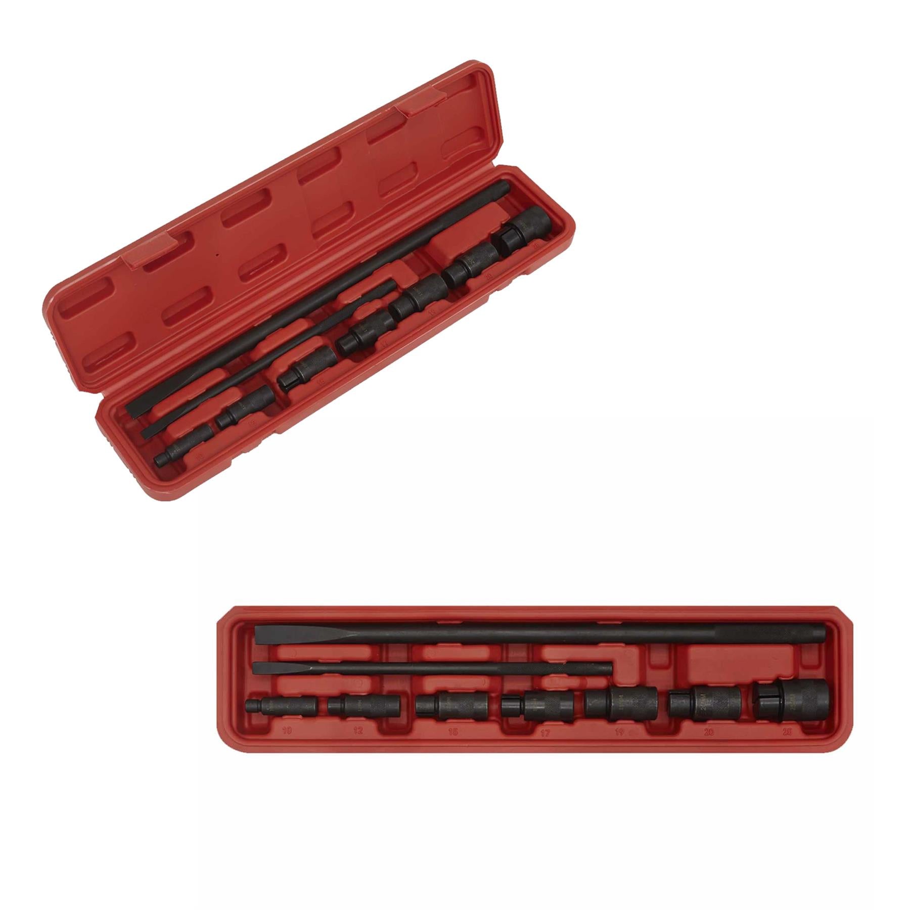 Sealey Motorcycle Wheel Bearing Removal Kit 9pc