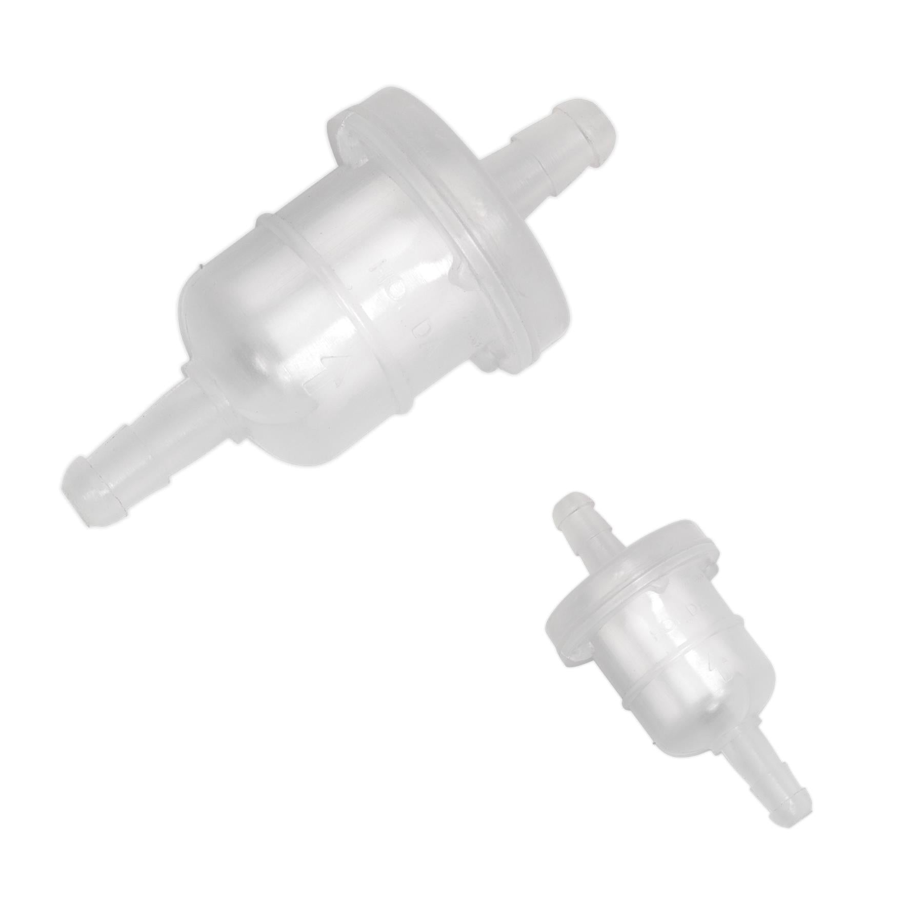 Sealey In-Line Fuel Filter Small Pack of 10