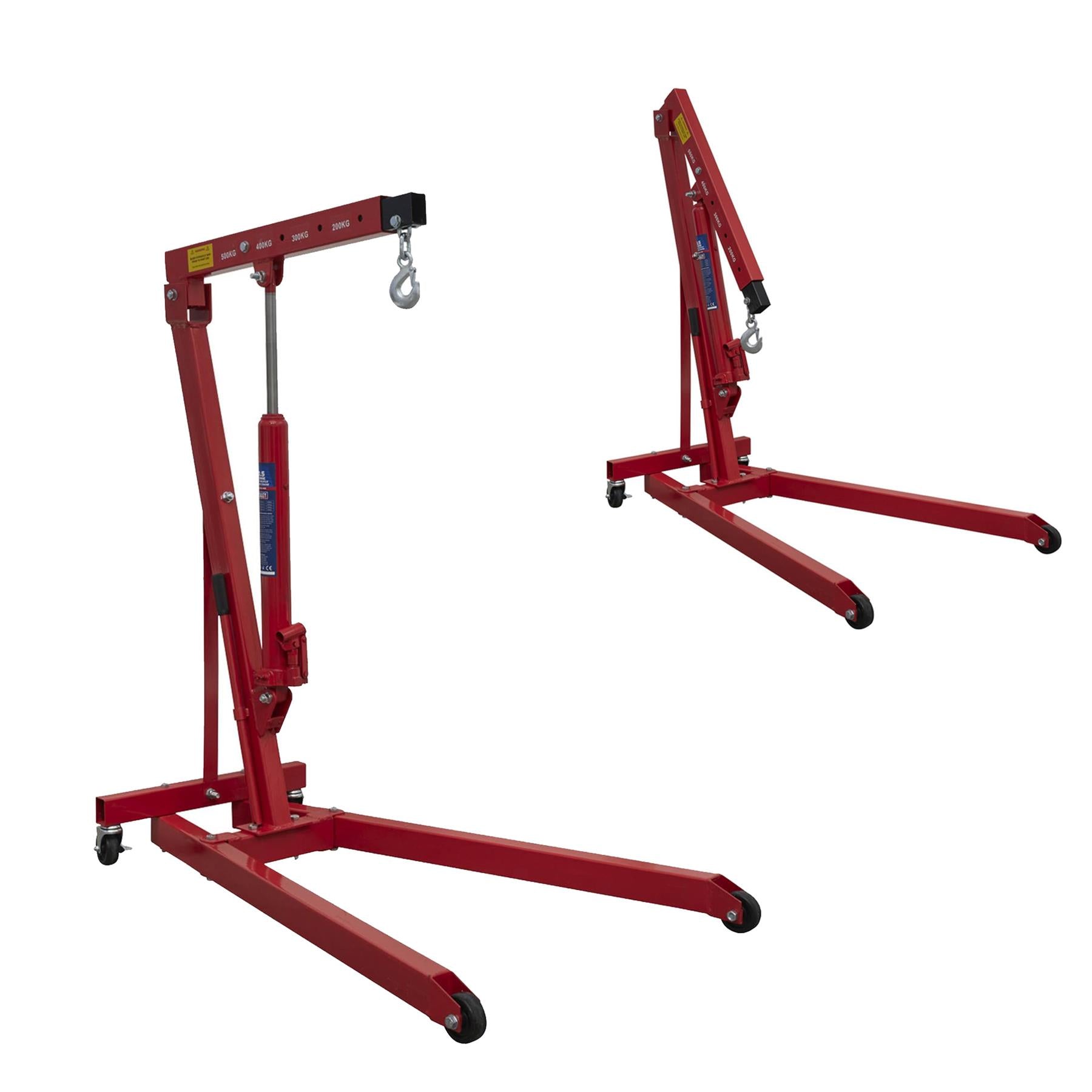 Sealey Low Profile Engine Crane 0.5tonne Garage Workshop DIY