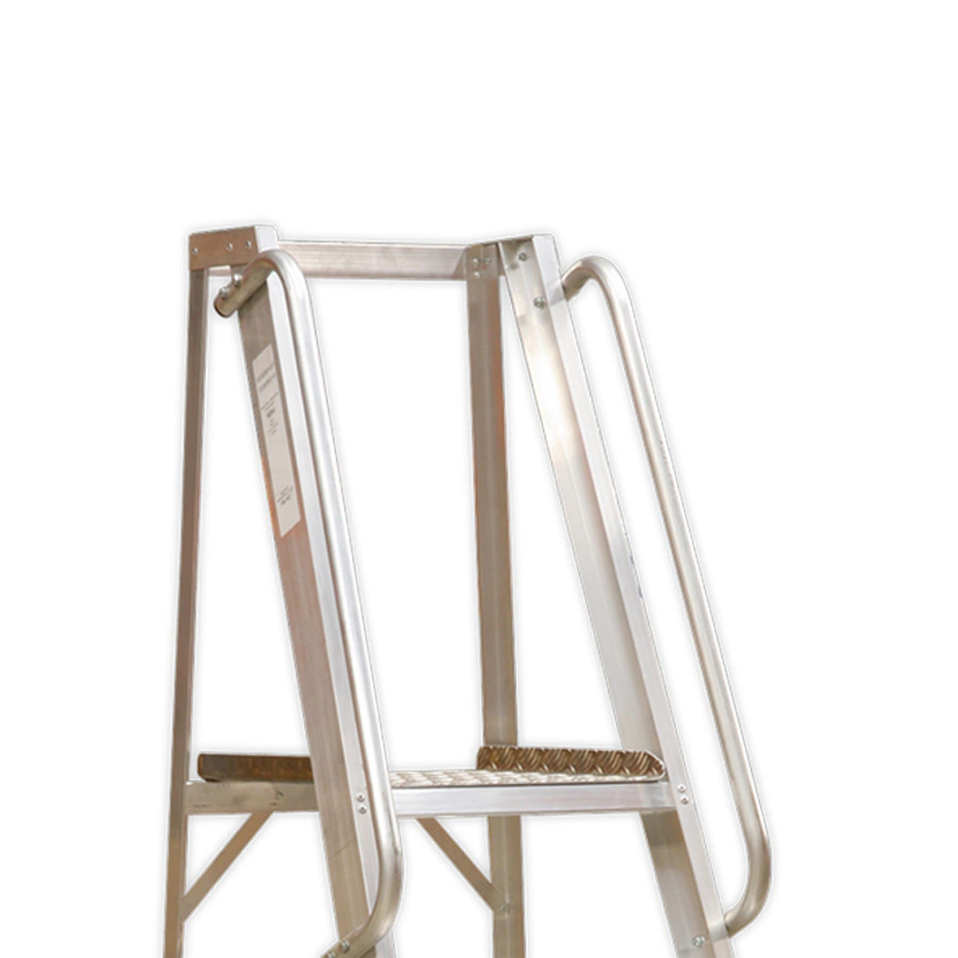 Sealey Warehouse Steps 5-Tread - Safety Hand Rails Non-Slip