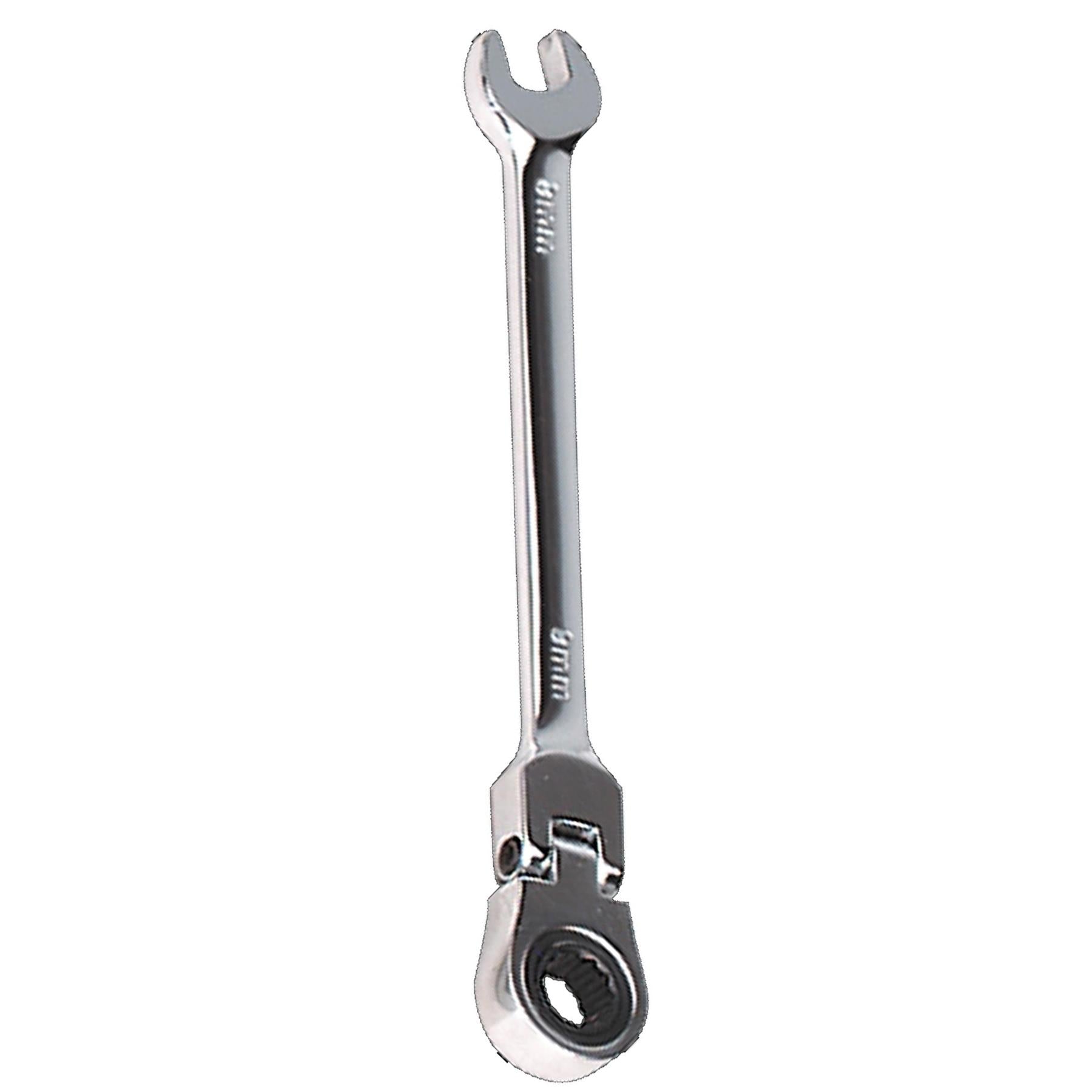 Sealey Flexi-Head Ratchet Combination Spanner 8mm
