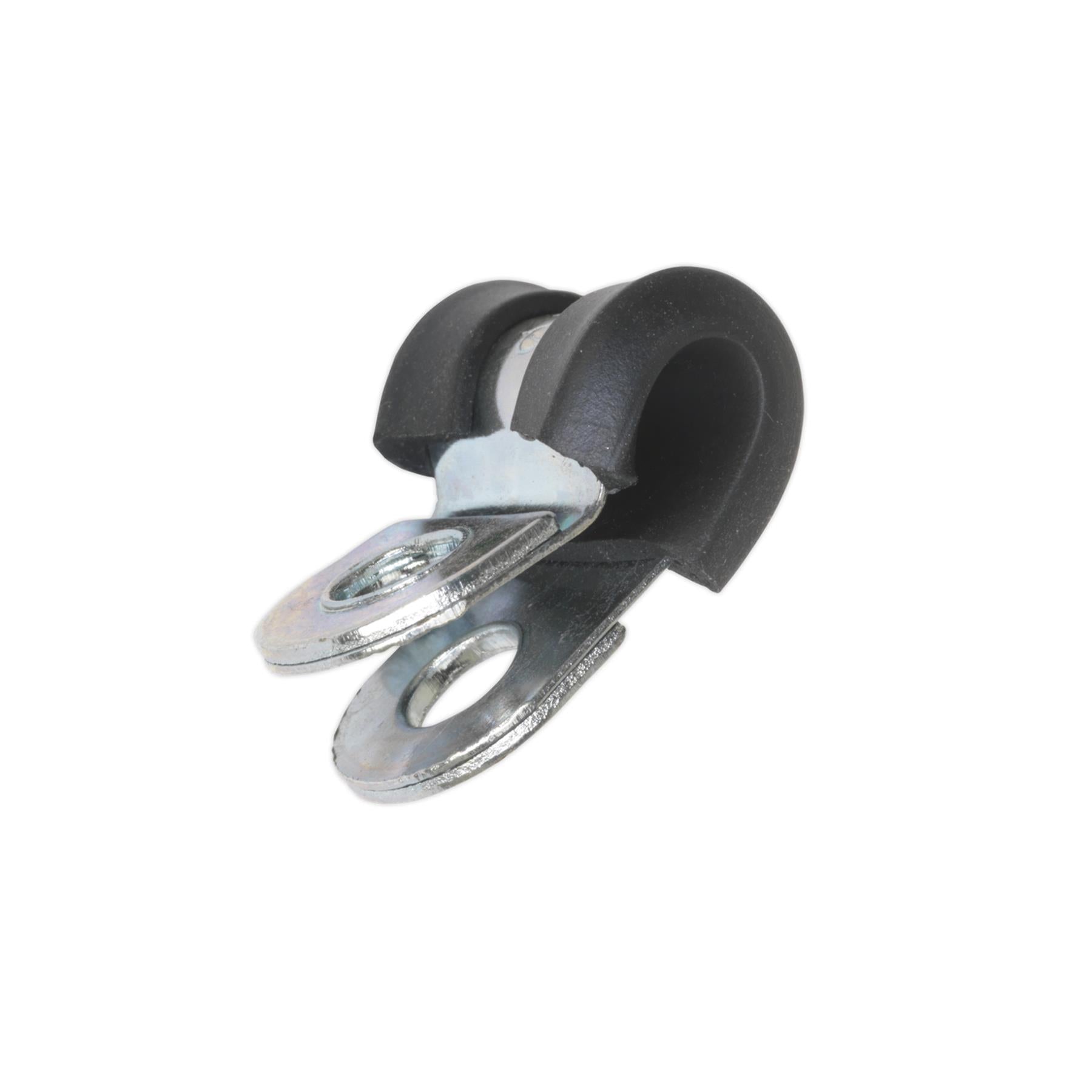 Sealey P-Clip Rubber Lined 6mm Pack of 25