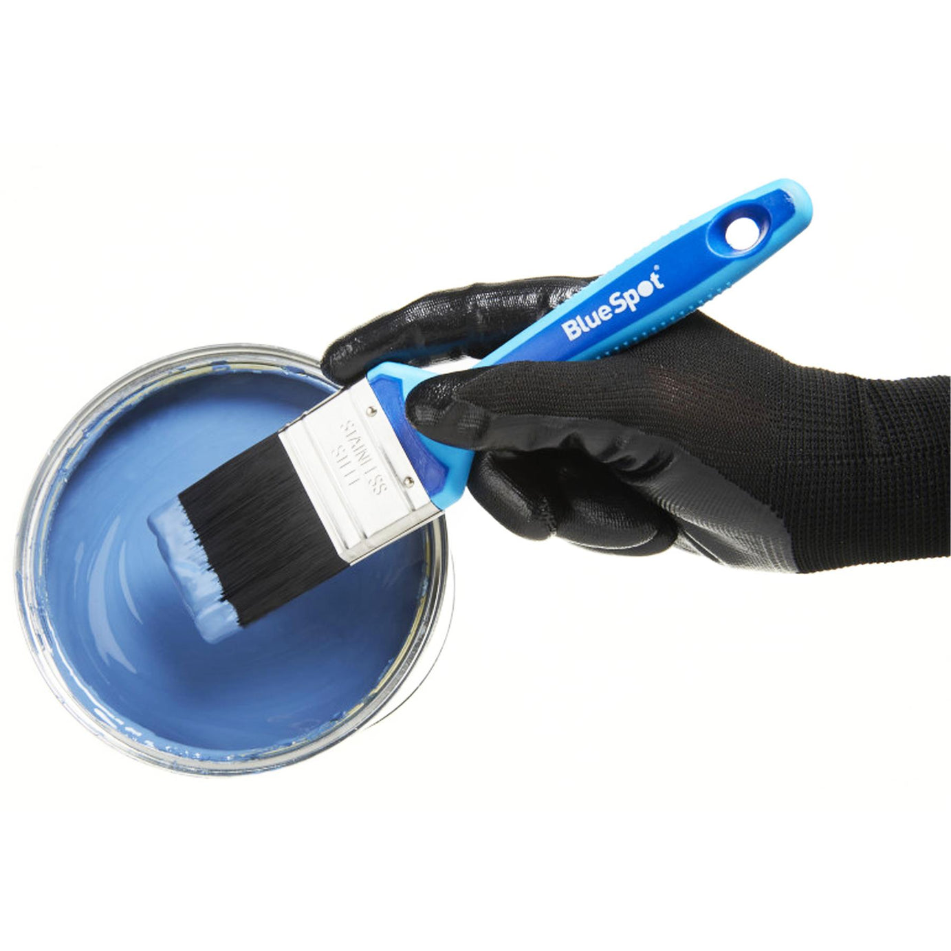 BlueSpot Synthetic Soft Grip Paint Brush Decorating Fence DIY Brush 4" 100mm