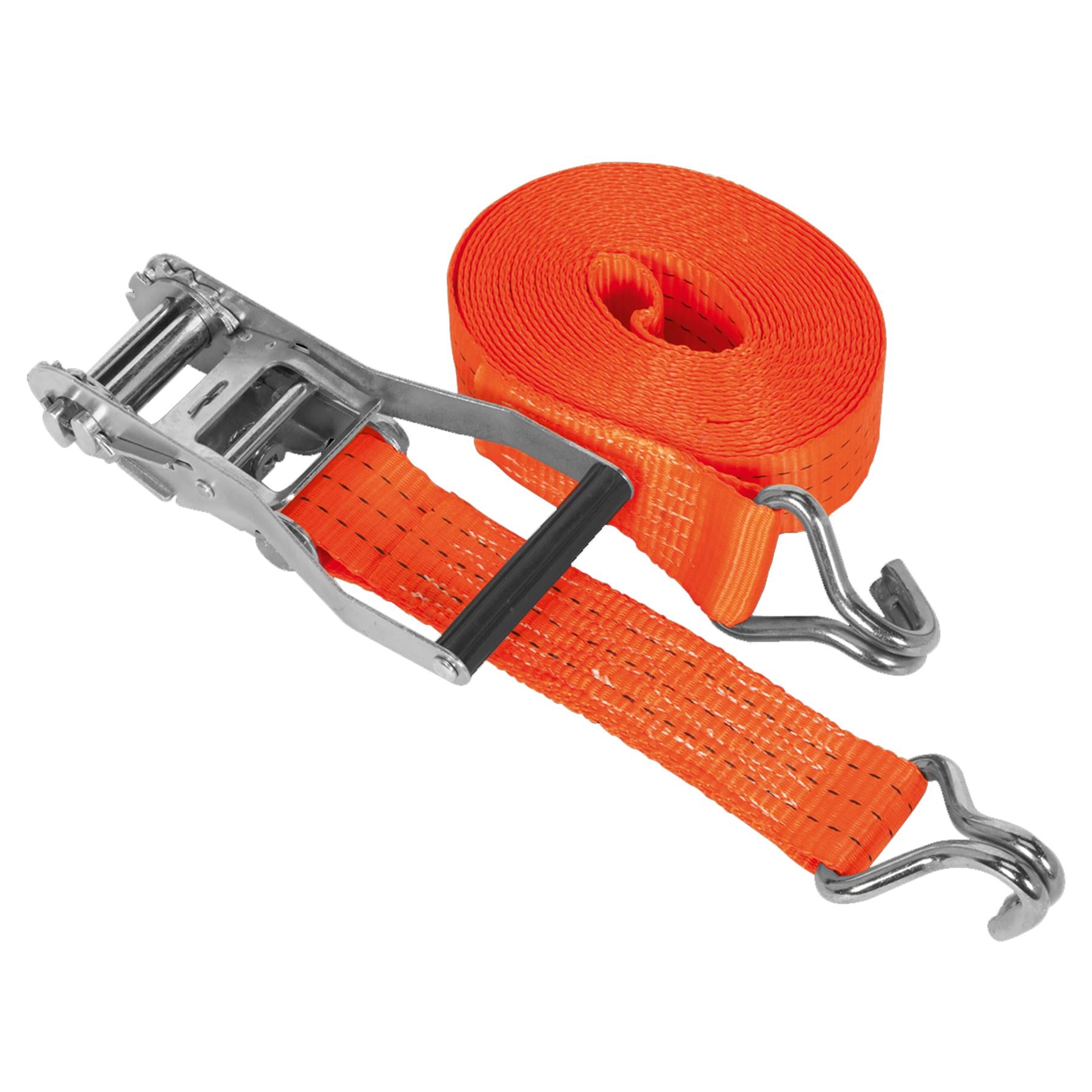 Sealey Ratchet Tie Down 50mm x 6m Polyester Webbing 3000kg Breaking Strength