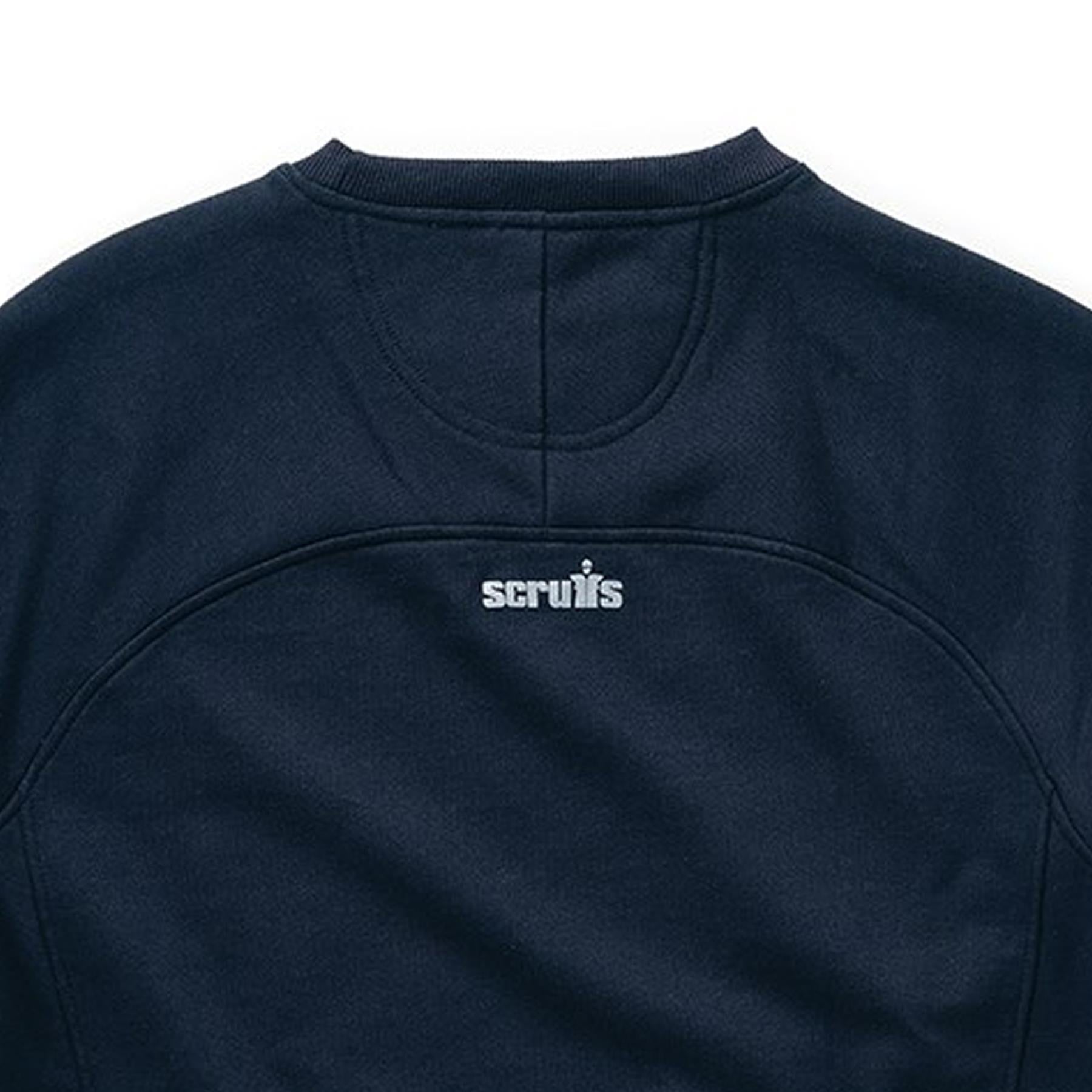 Scruffs Eco Worker Shirt Mens Work Sweatshirt Navy S