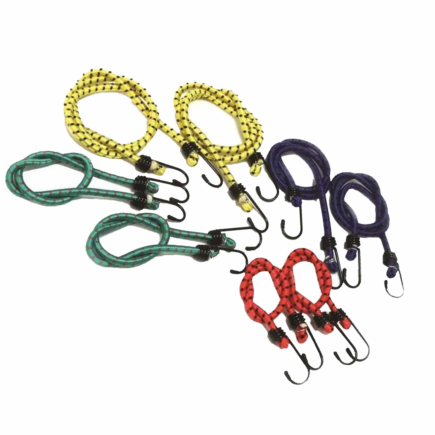 8mm Mixed Bungee Straps Set