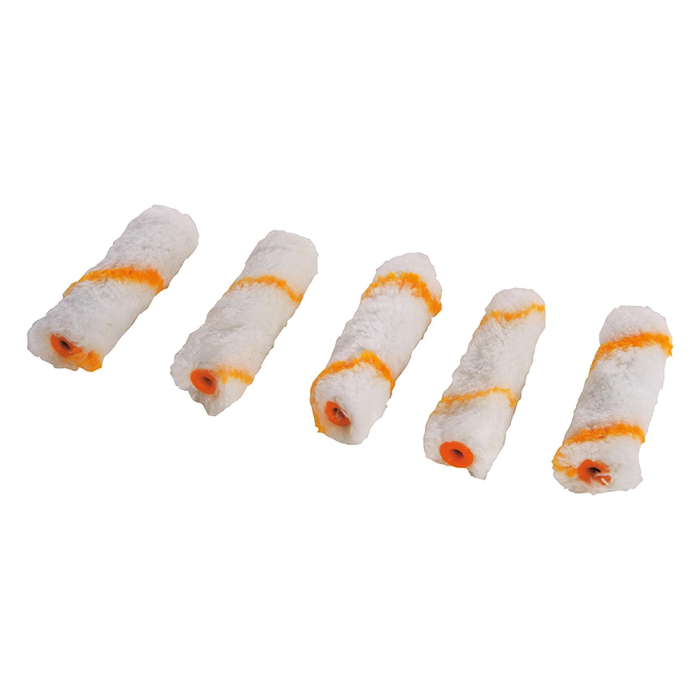 10Pk 100mm Mini Roller Sleeves For Use With Gloss Ideal For Detailed Tasks