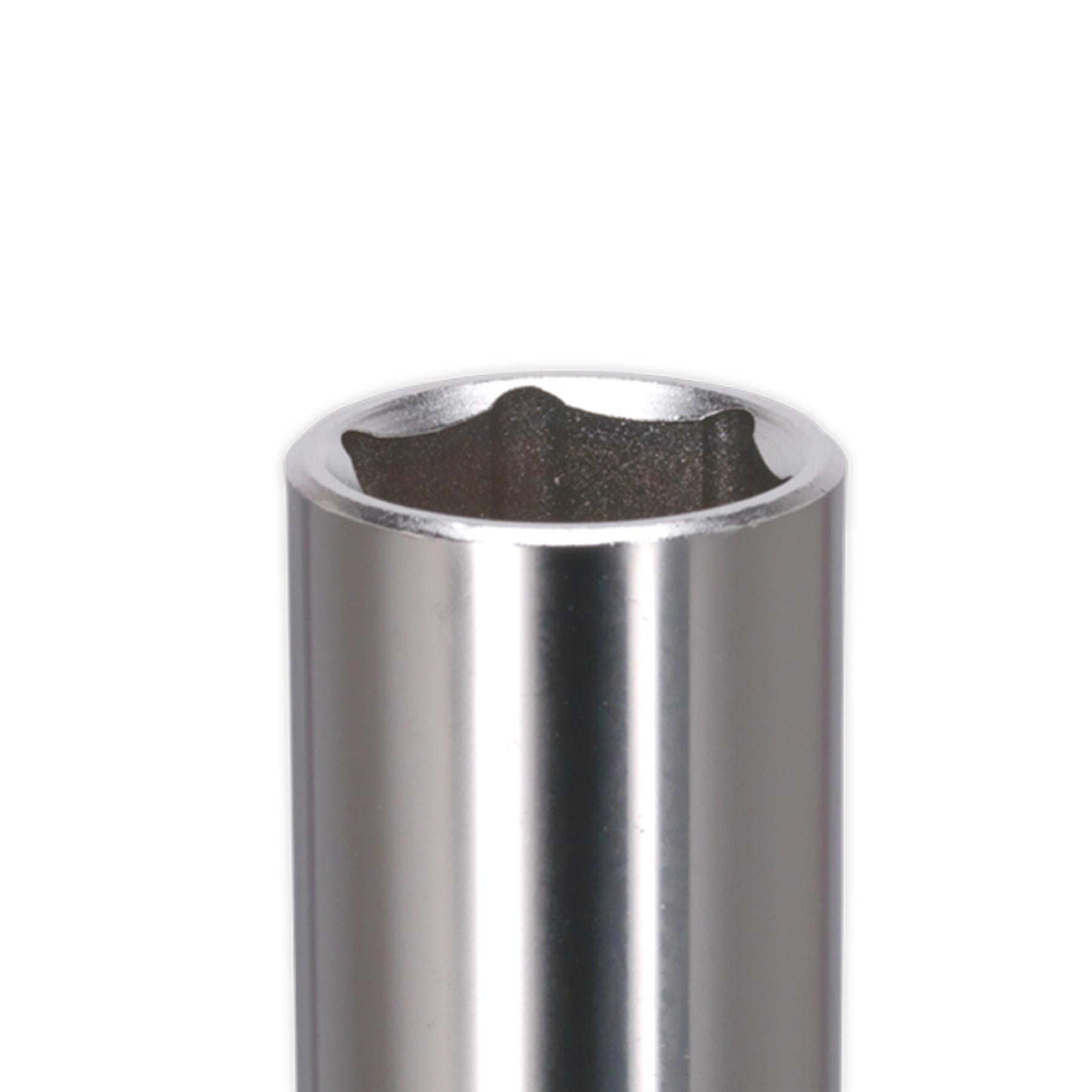 Sealey WallDrive® Socket 16mm Deep 3/8"Sq Drive Garage Workshop DIY