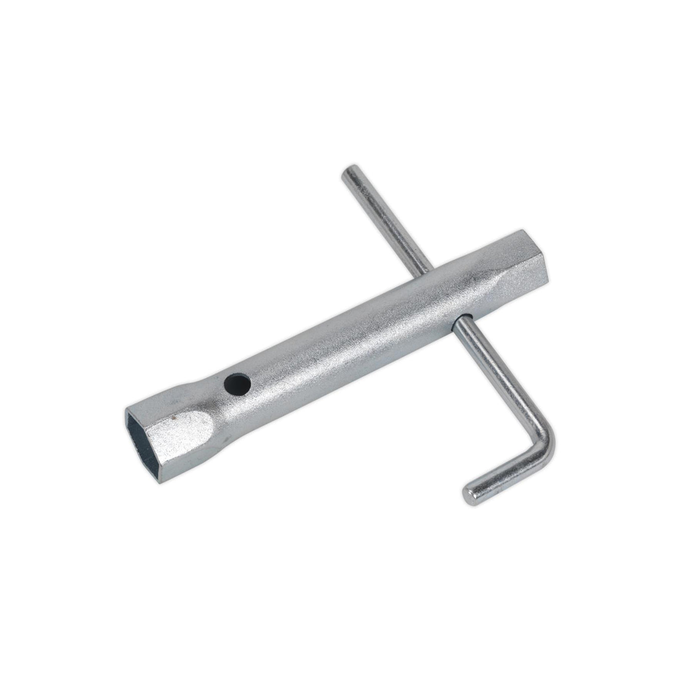 Sealey Dbl End Long Reach Spark Plug Box Spanner 17/21mm L-Bar