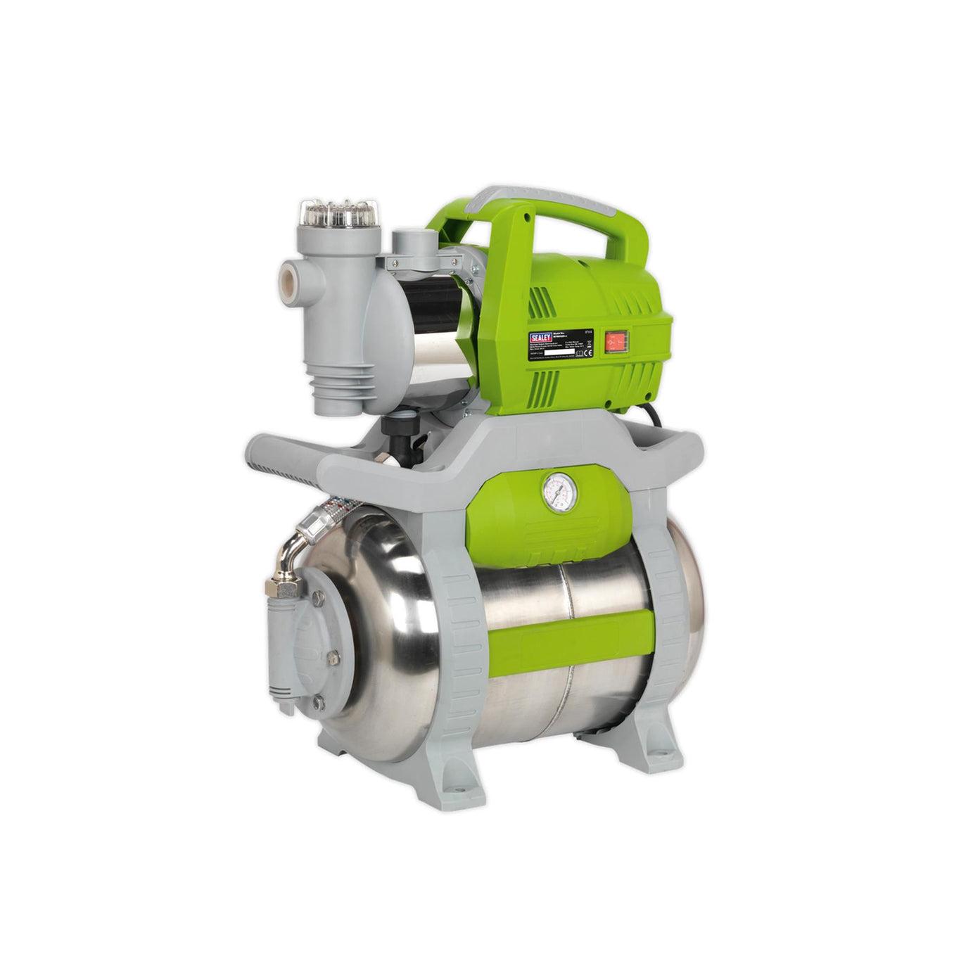 Sealey Surface Mounting Booster Pump Stainless Steel 55L/min 230V