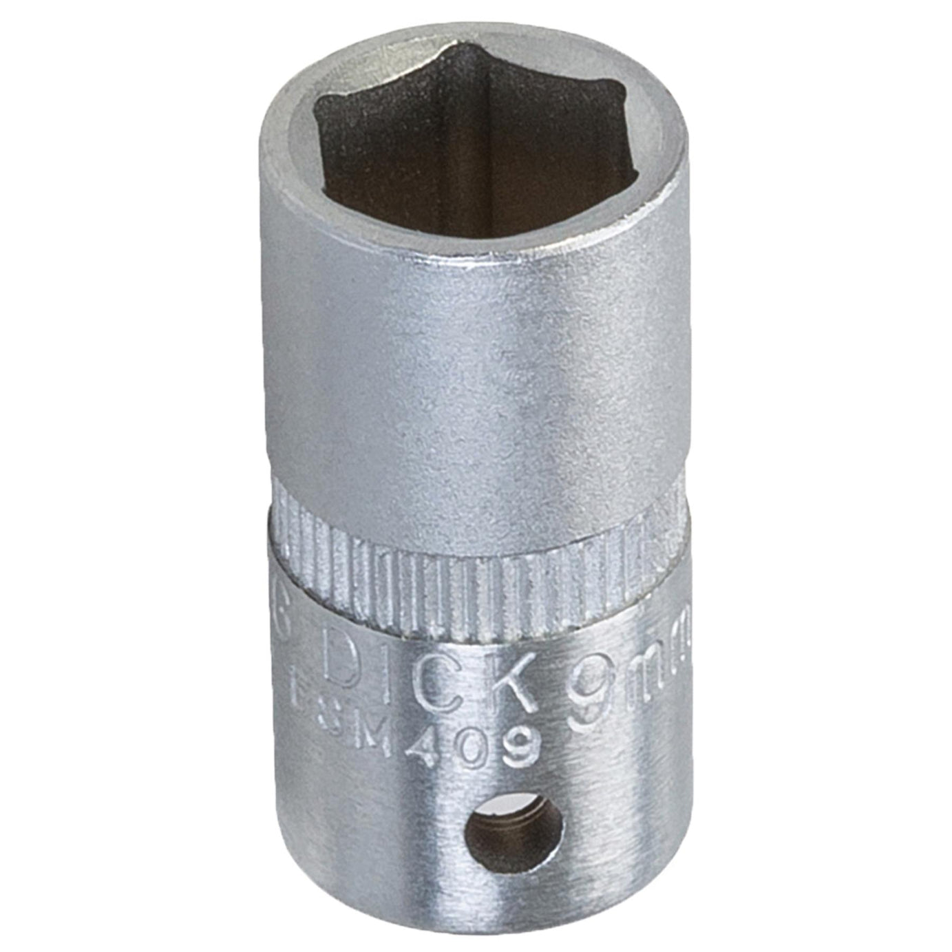 King Dick Socket 1/4" Sd 6pt 9mm