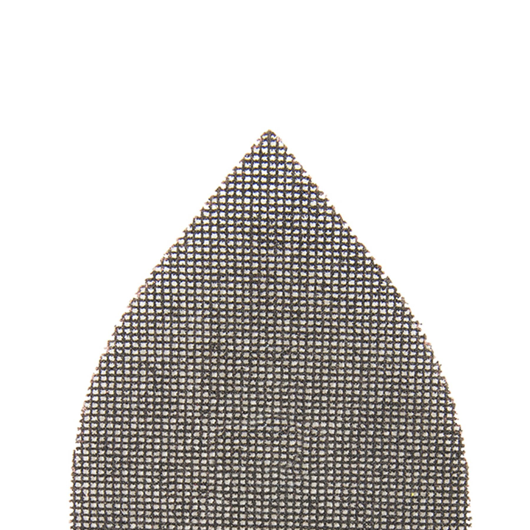 Hook & Loop Mesh Triangle Sheets 175 X 105mm 10Pk 120 Grit Brand New