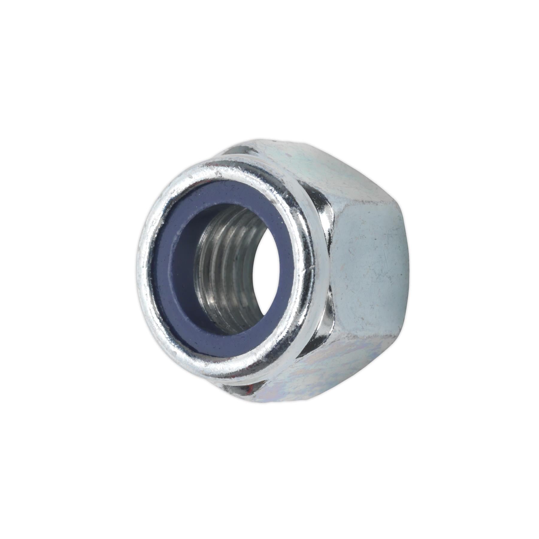 Sealey Nylon Locknut M16 Zinc Pack of 25