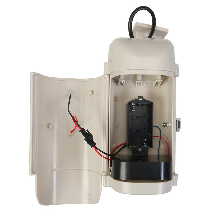 Solar-Powered Dummy CCTV Camera With Led Solar-Powered Weatherproof Deterrent