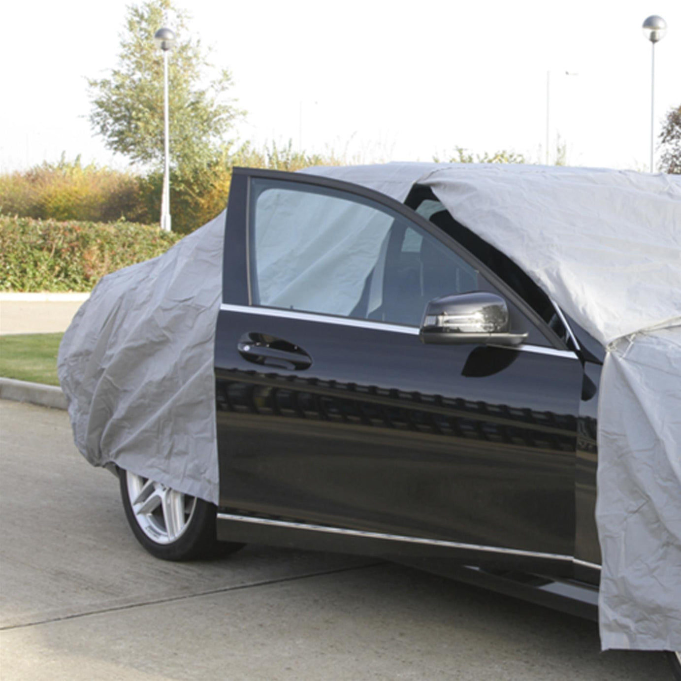 CCEL Sealey Car Cover Lightweight Large 4300 x 1690 x 1220mm [Vehicle Covers]