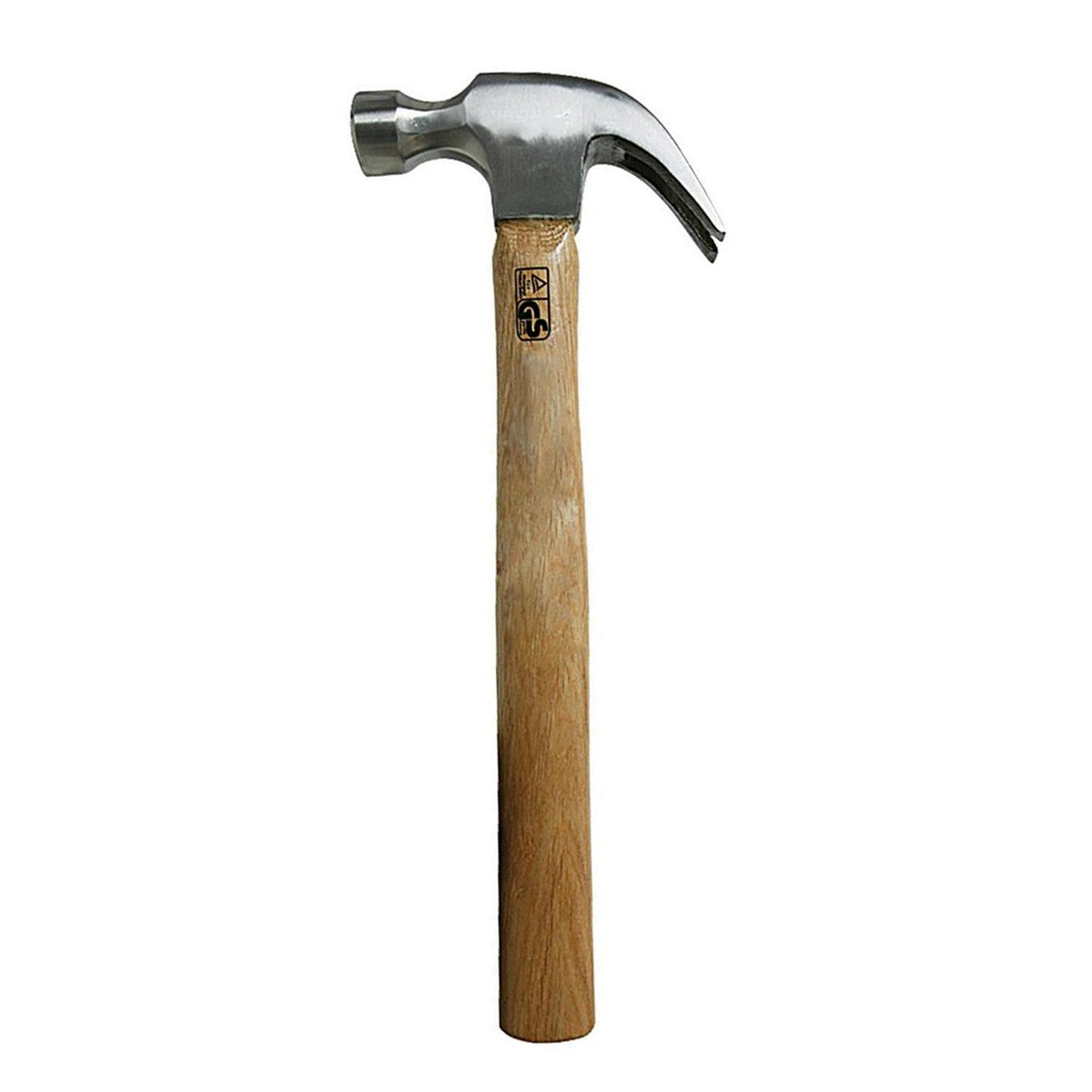 Hardwood Claw Hammer - 16Oz (454G) Strong Forged Steel Nail Pulling DIY