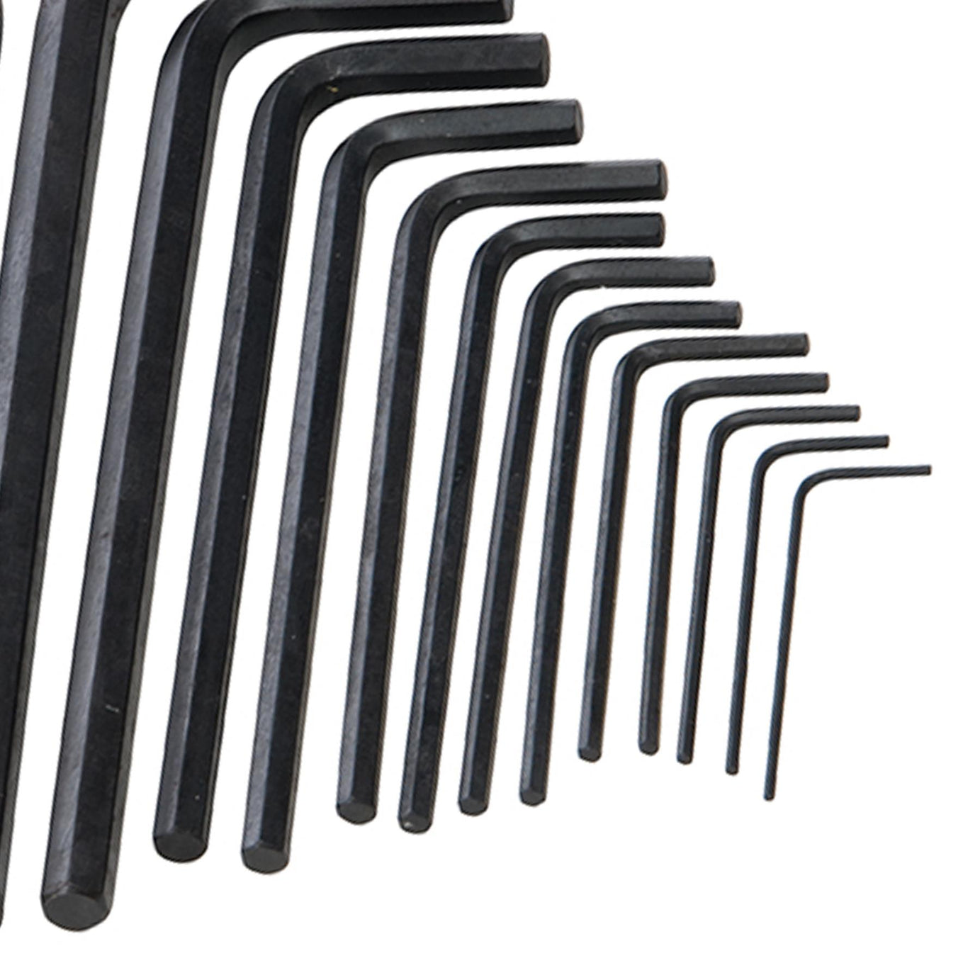 25Pce Hex Key Long Series Set Metric & Af Chrome Vanadium Steel Quality