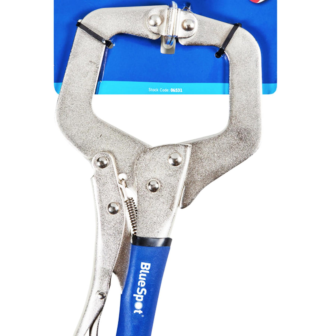 BlueSpot 280mm C Clamp Locking Mole Vise Grip Pliers Welding & Metal Work 11"