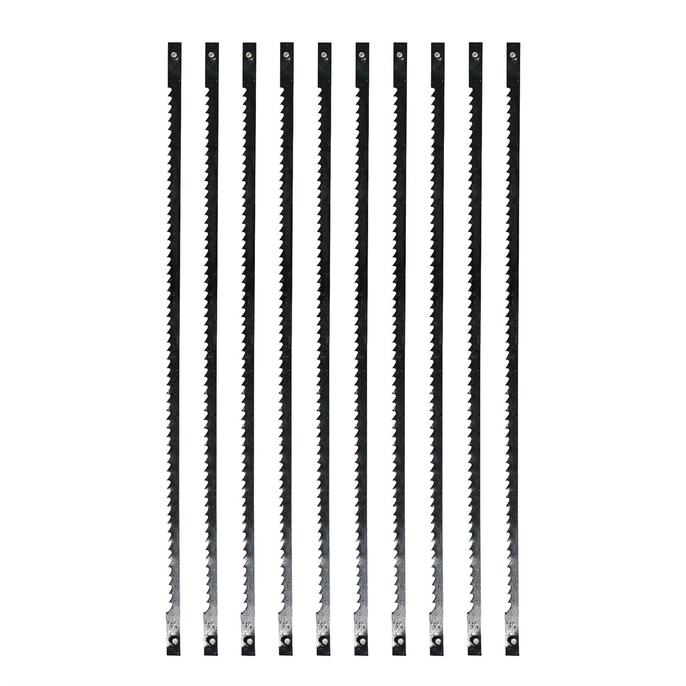 10 Scroll Saw Blades 14 Tpi 130mm Long Pin End Cutting Plastic Wood Metal