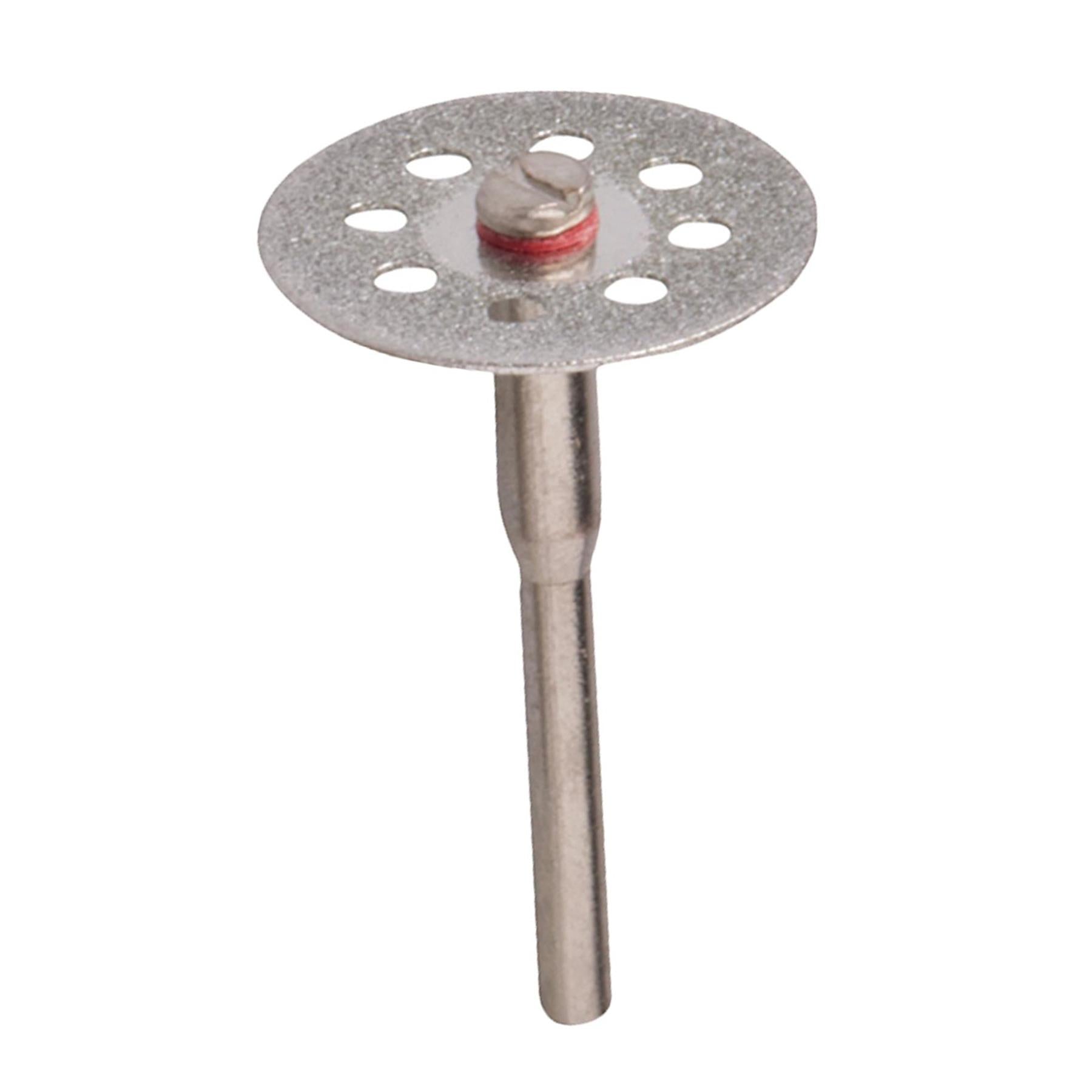 6Pce Rotary Tool Diamond Vented Cutting Disc Set - 22mm Dia Trimming And Shaping